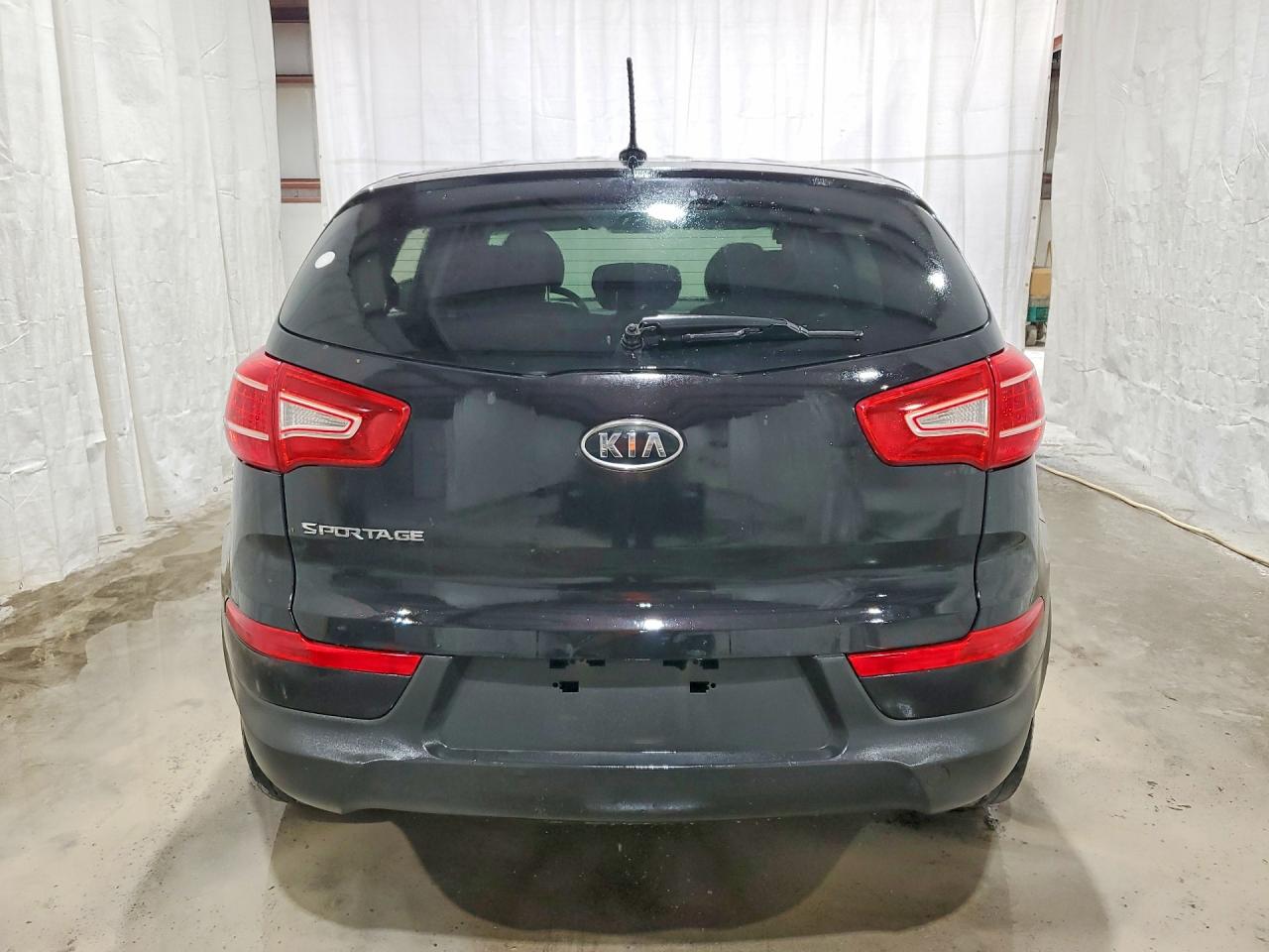 2012 Kia Sportage Lx Black vin: KNDPB3A29C7194551