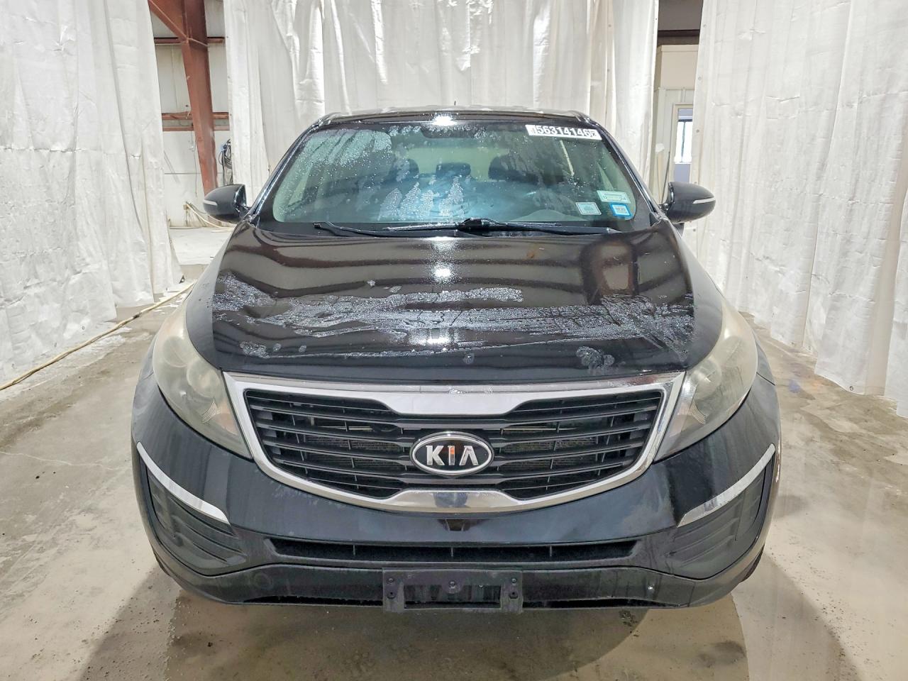 2012 Kia Sportage Lx Black vin: KNDPB3A29C7194551
