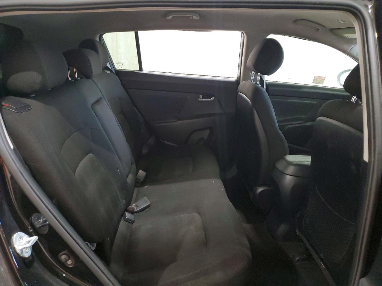 2012 Kia Sportage Lx Black vin: KNDPB3A29C7194551