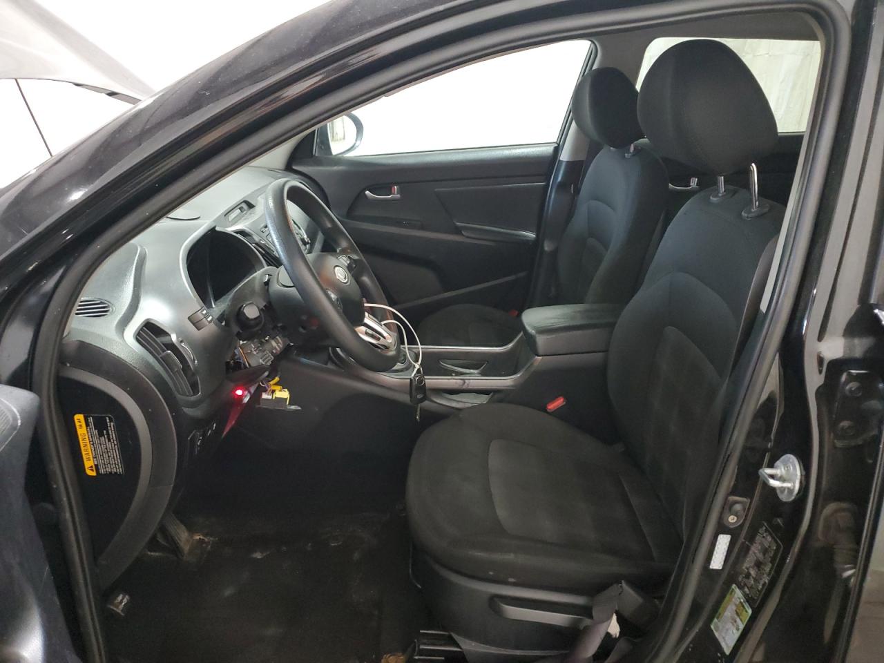2012 Kia Sportage Lx Black vin: KNDPB3A29C7194551 Damage: Aftermarket Accessory, Aftermarket, Removal Required