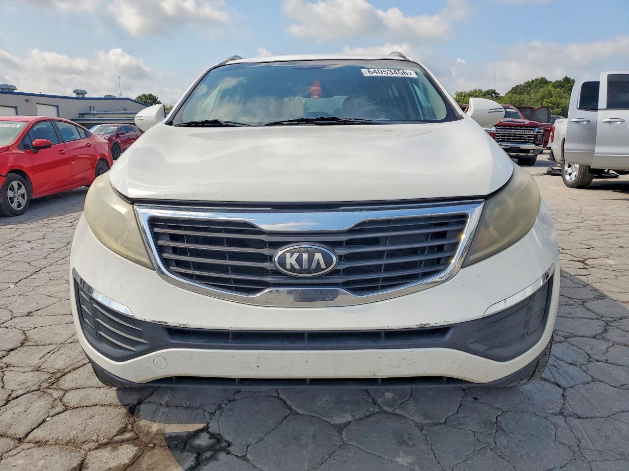 2013 Kia Sportage Lx Белый vin: KNDPB3A29D7397618
