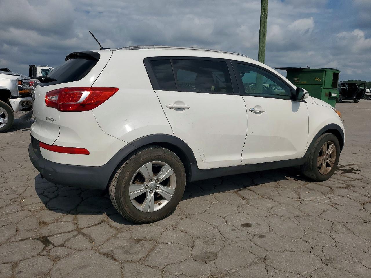2013 Kia Sportage Lx Белый vin: KNDPB3A29D7397618
