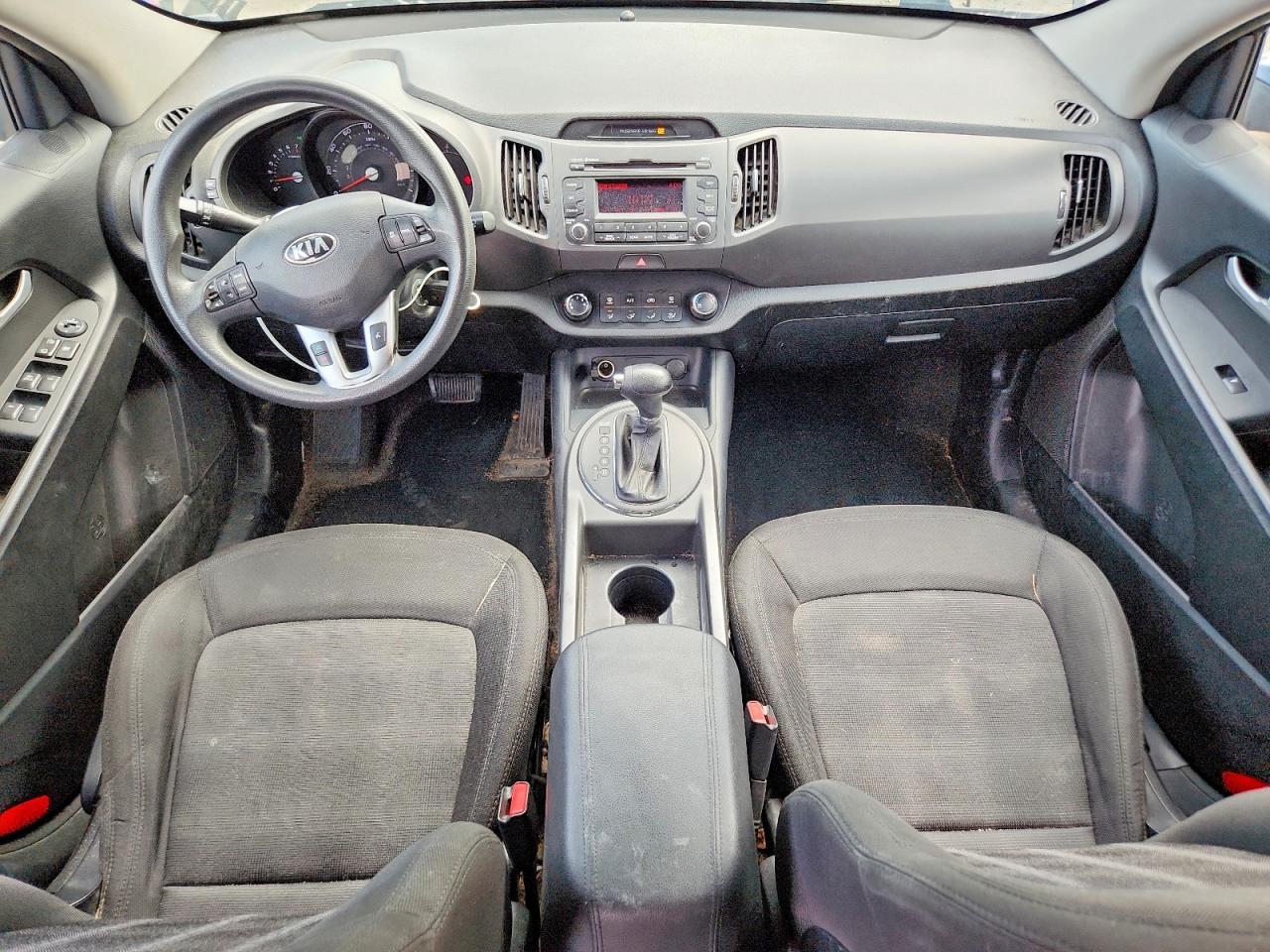 2013 Kia Sportage Lx Blue vin: KNDPB3A29D7433002