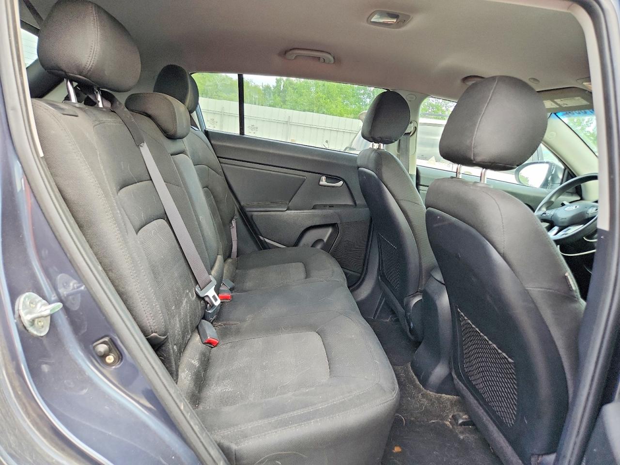 2013 Kia Sportage Lx Blue vin: KNDPB3A29D7433002
