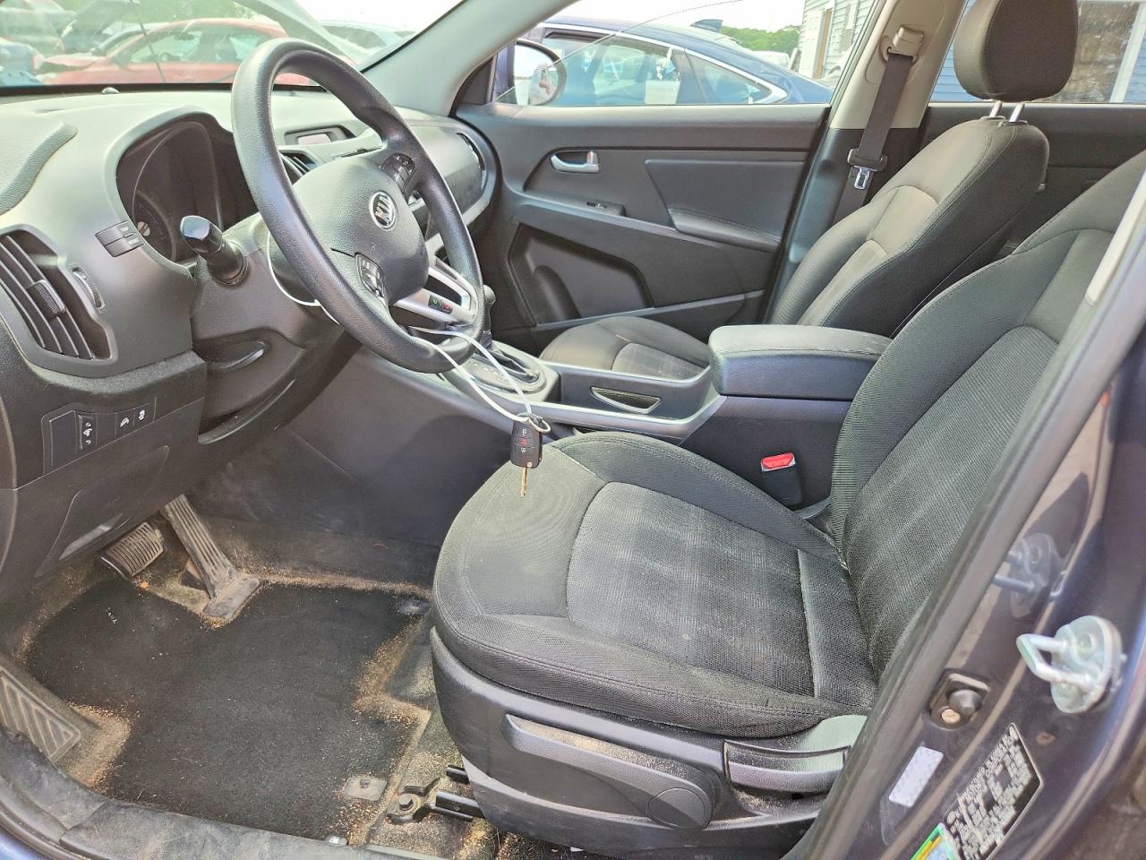 2013 Kia Sportage Lx Blue vin: KNDPB3A29D7433002