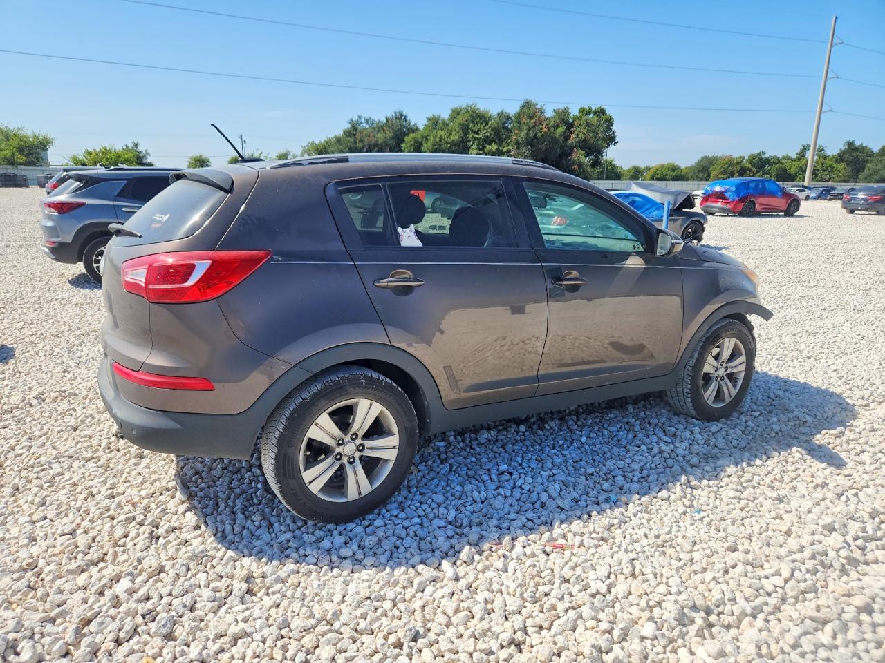 2013 Kia Sportage Lx Tan vin: KNDPB3A29D7477677