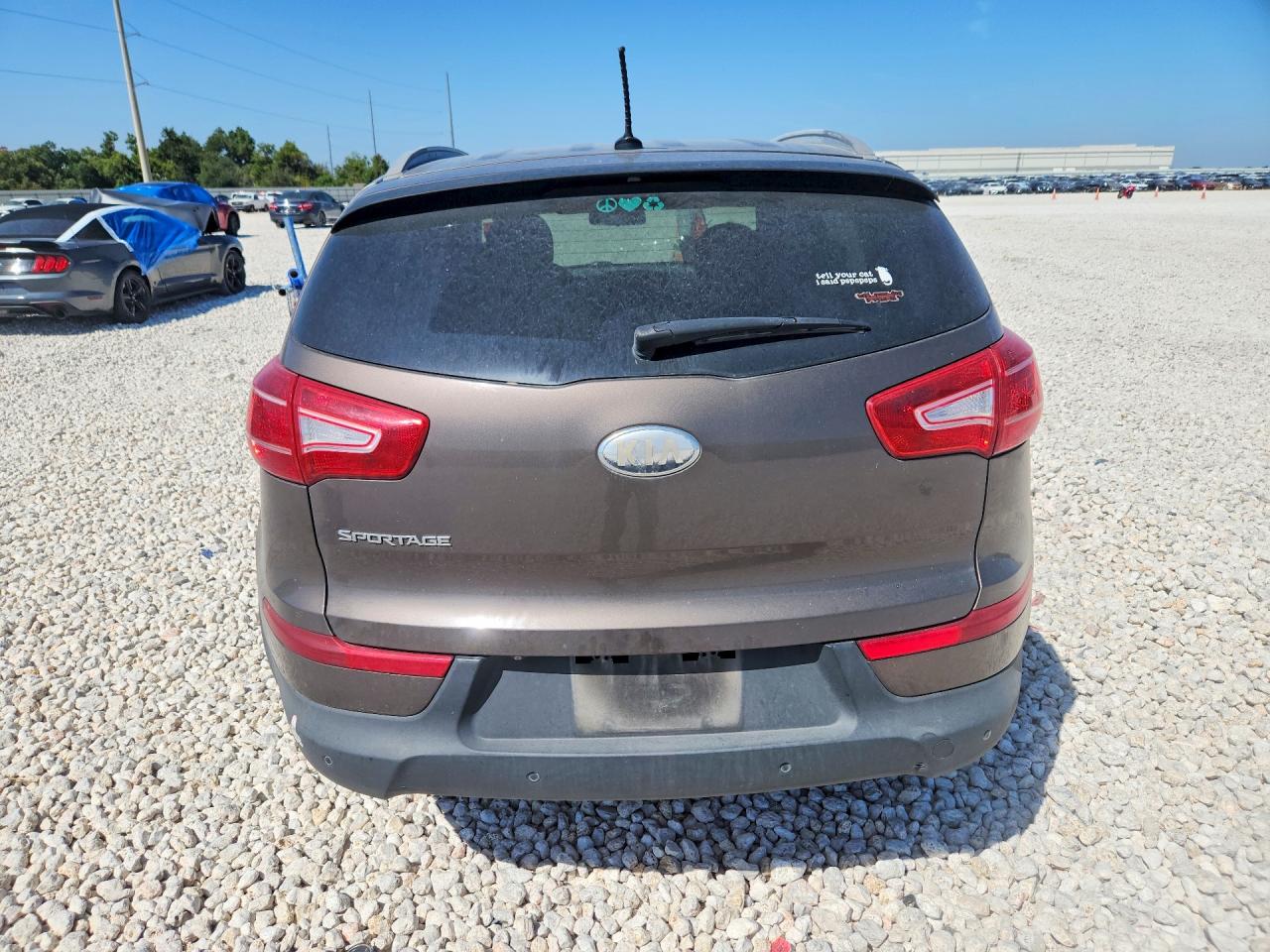 2013 Kia Sportage Lx Tan vin: KNDPB3A29D7477677