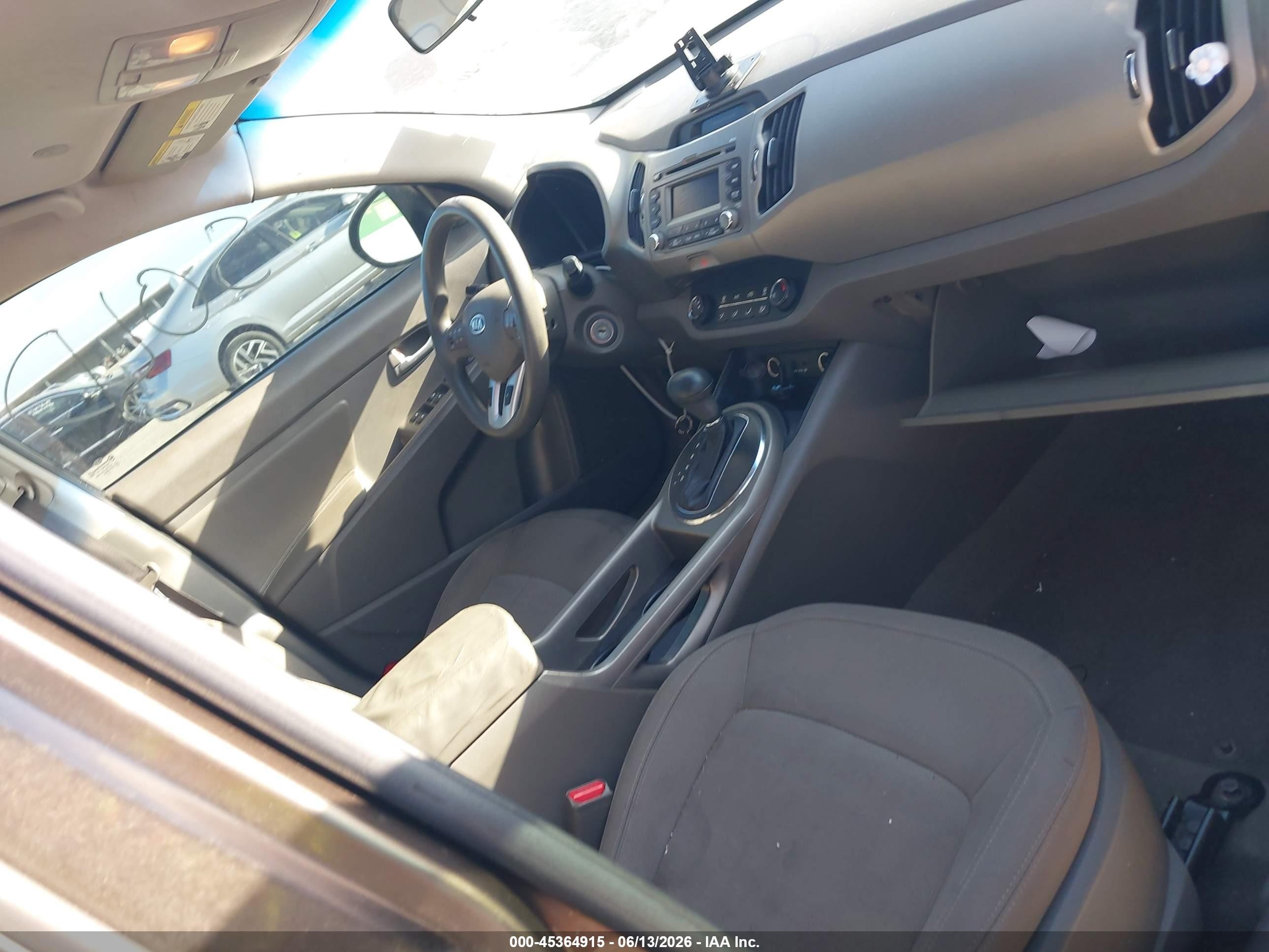 2011 Kia Sportage Lx Dark Brown vin: KNDPB3A2XB7089841