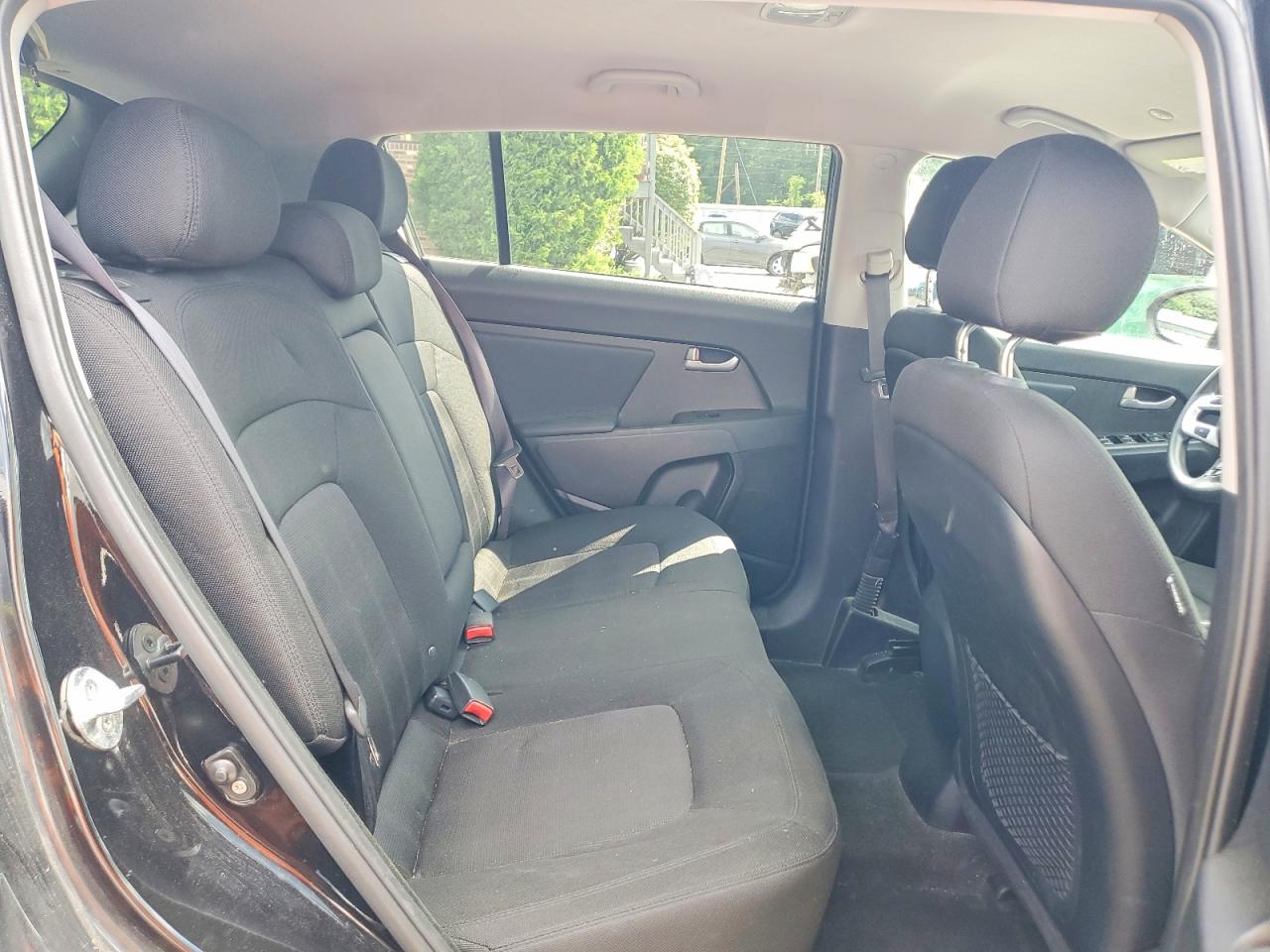 2012 Kia Sportage Lx Black vin: KNDPB3A2XC7309125