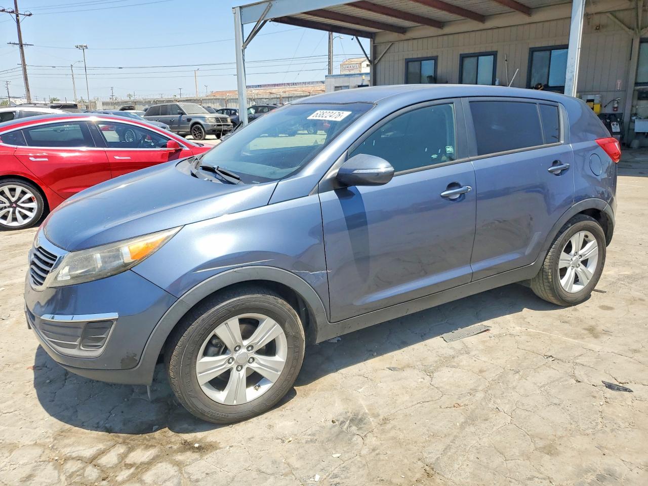 2012 Kia Sportage Lx Синий vin: KNDPB3A2XC7333005