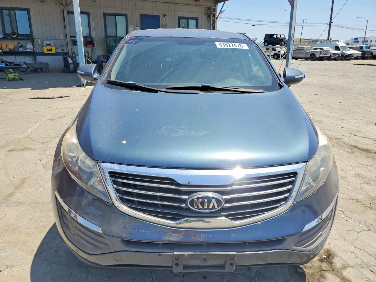 2012 Kia Sportage Lx Синий vin: KNDPB3A2XC7333005
