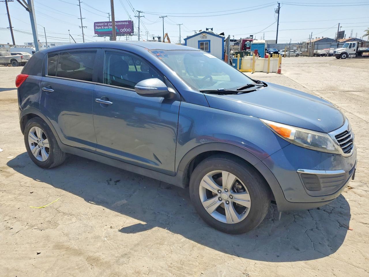 2012 Kia Sportage Lx Синий vin: KNDPB3A2XC7333005