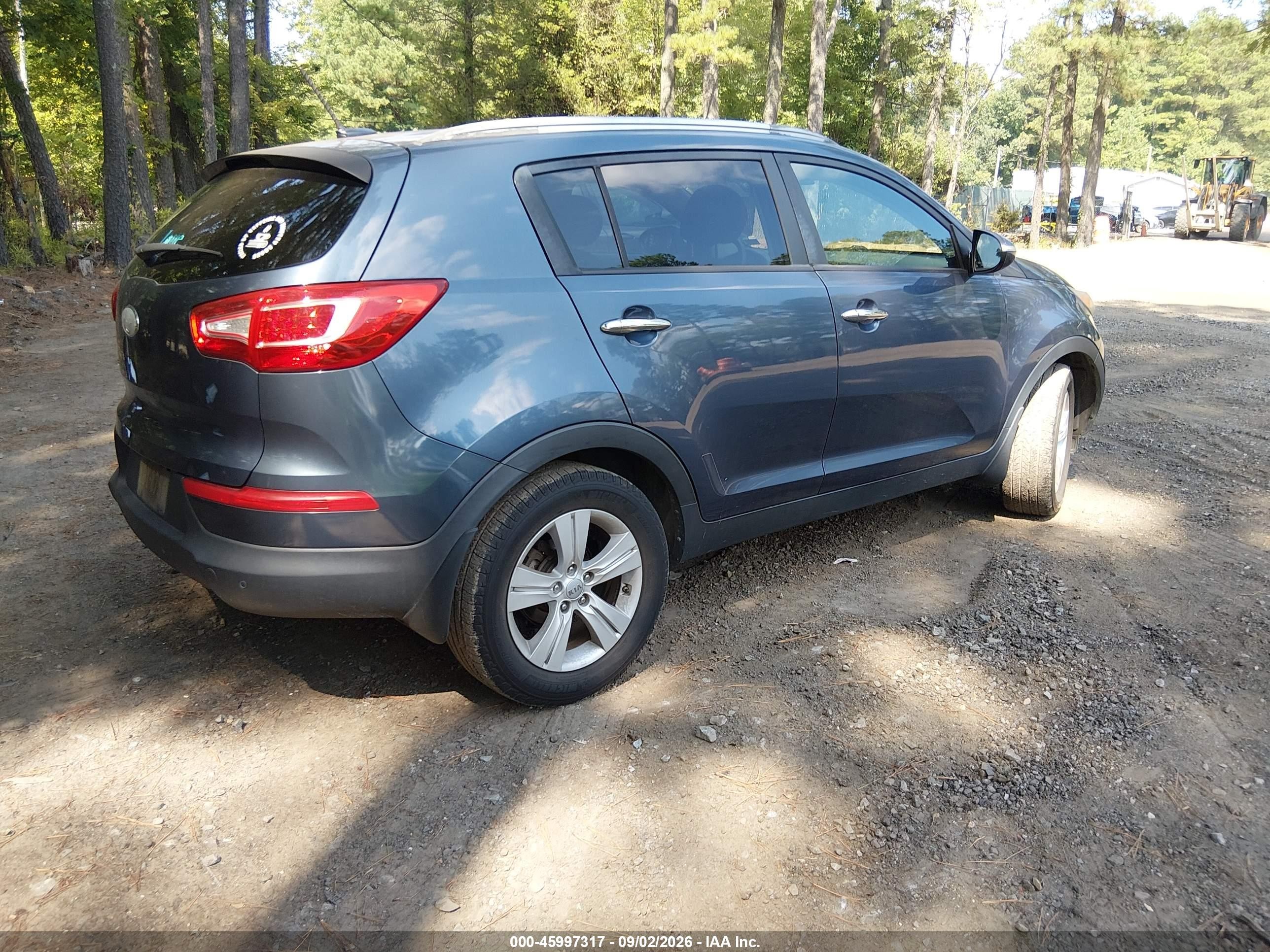 2013 Kia Sportage Lx Синий vin: KNDPB3A2XD7531259