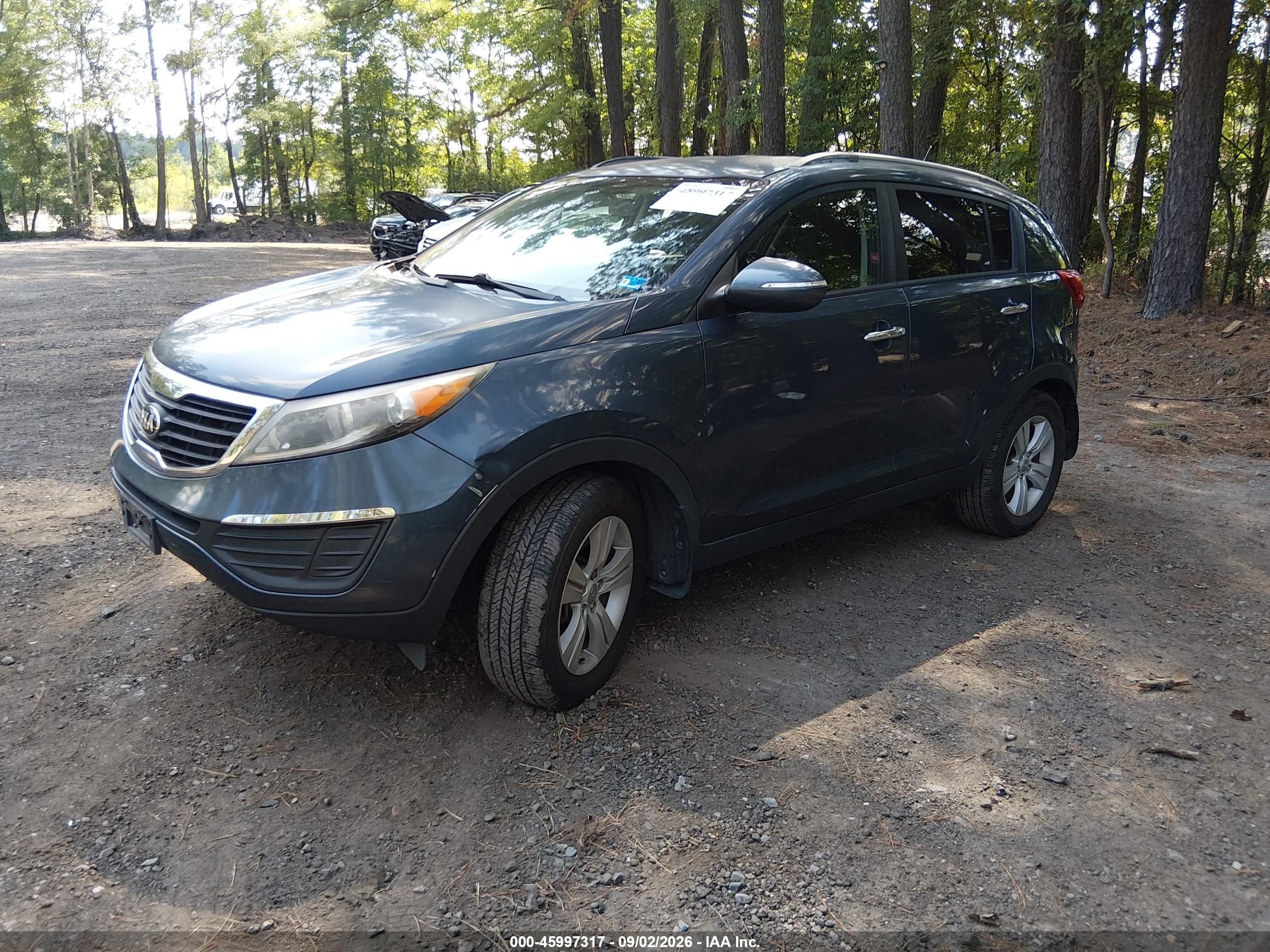 2013 Kia Sportage Lx Синий vin: KNDPB3A2XD7531259
