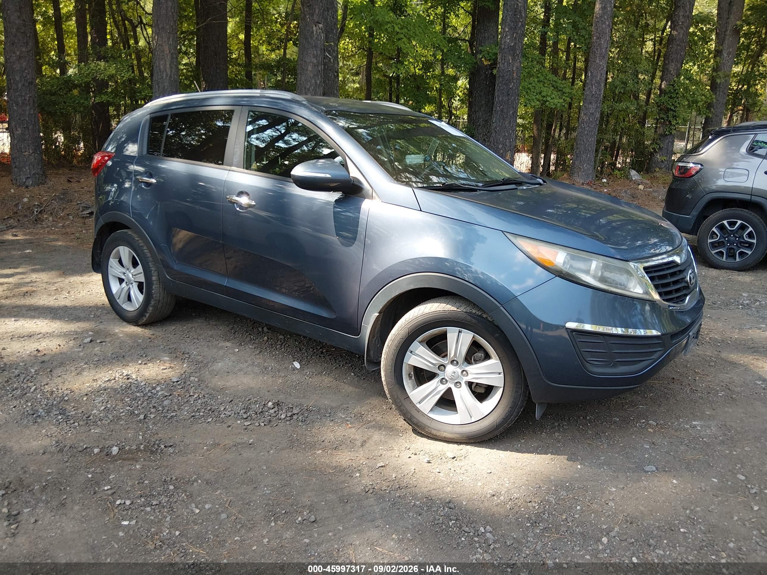 2013 Kia Sportage Lx Синий vin: KNDPB3A2XD7531259