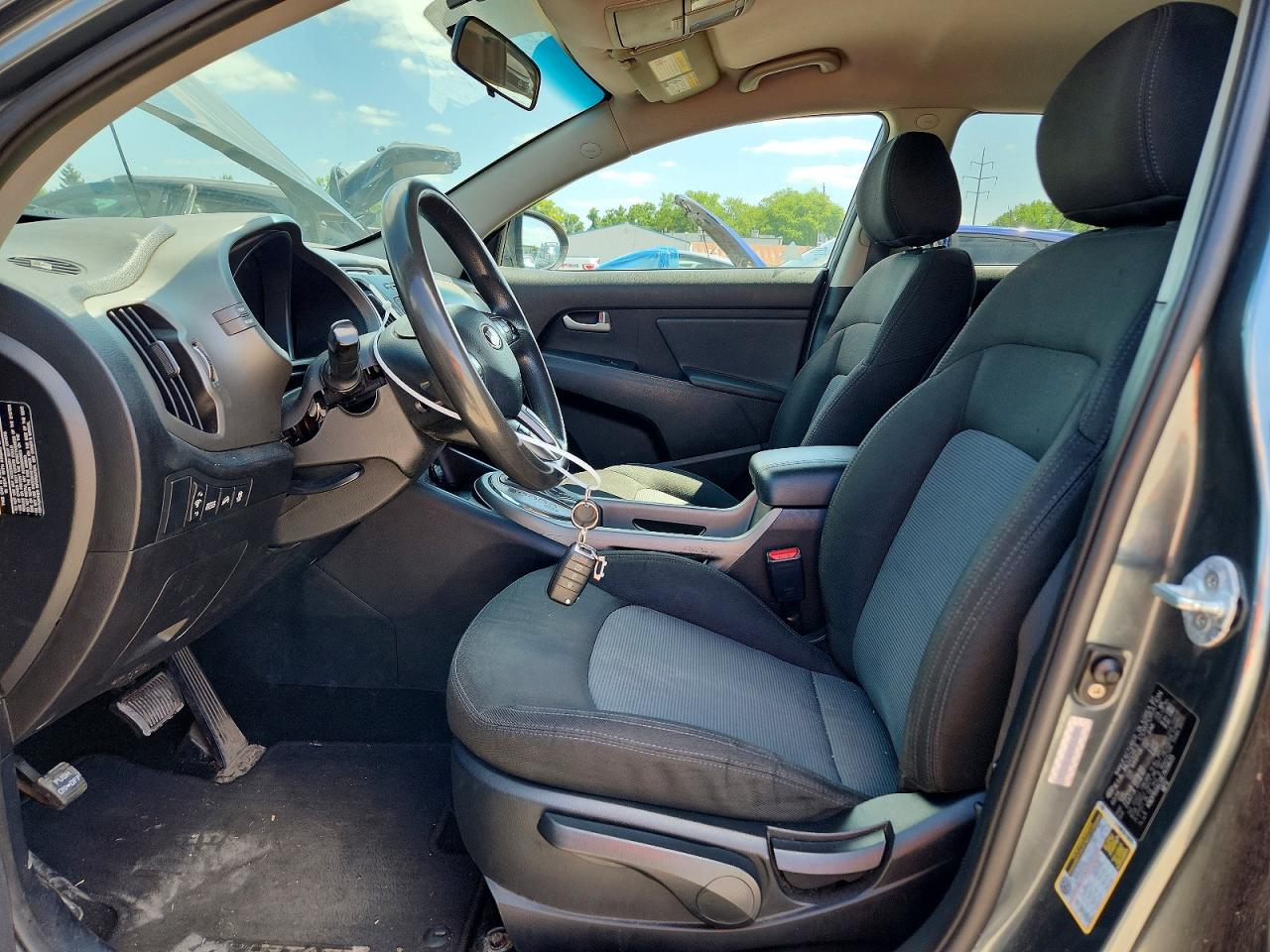 2014 Kia Sportage Lx Green vin: KNDPB3AC0E7619635