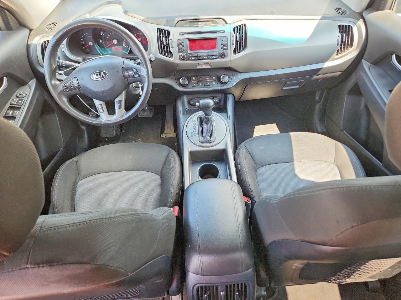 2014 Kia Sportage Lx Green vin: KNDPB3AC0E7619635