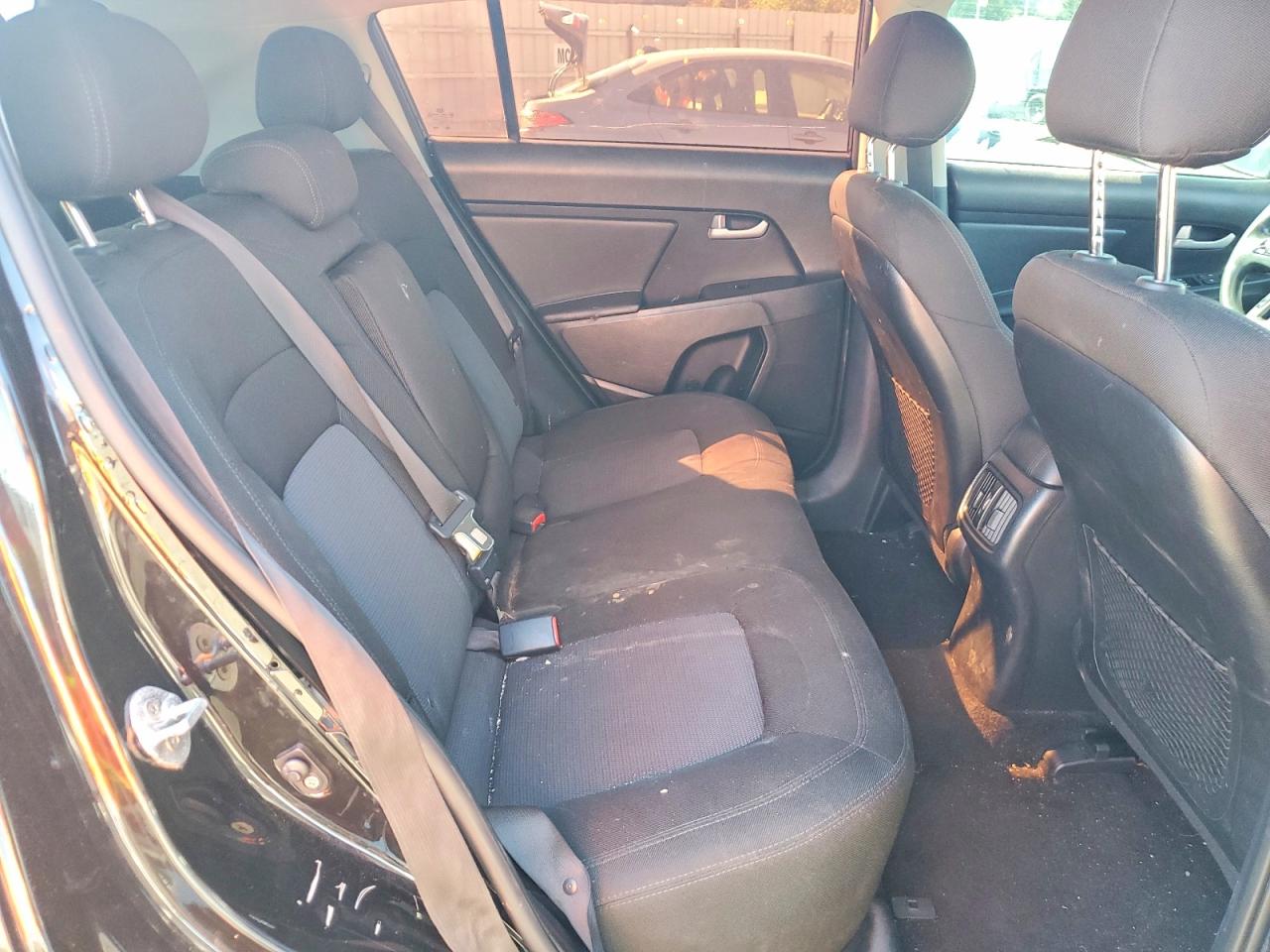 2014 Kia Sportage Lx Black vin: KNDPB3AC0E7651405