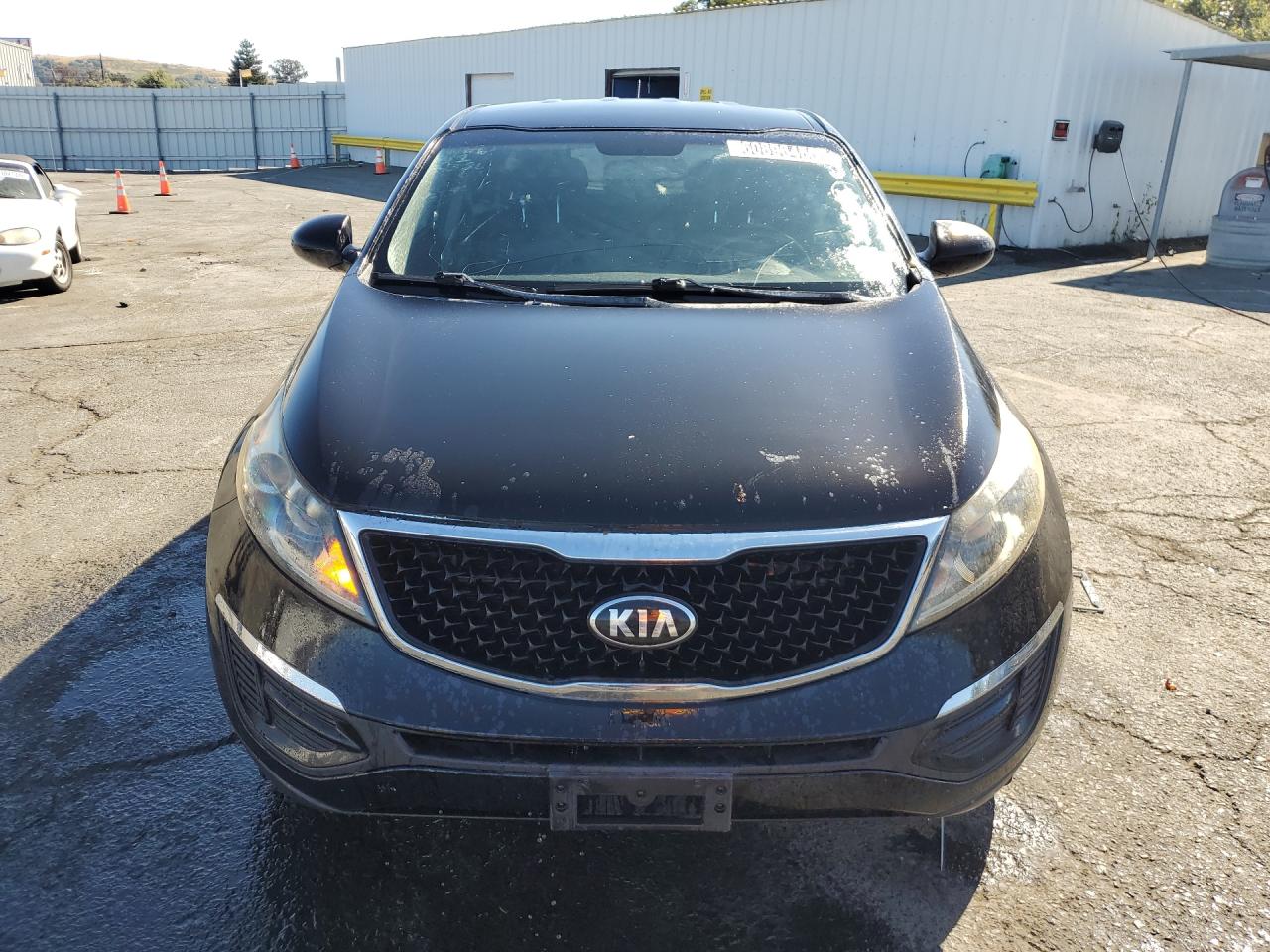 2014 Kia Sportage Lx Black vin: KNDPB3AC0E7651405 Damage: Left Head Lamp, Faded, Repair Required