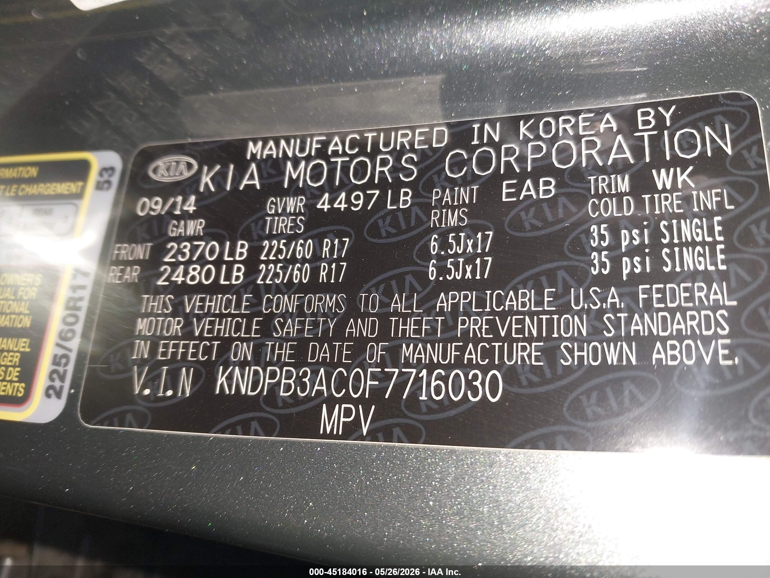 2015 Kia Sportage Lx Silver vin: KNDPB3AC0F7716030