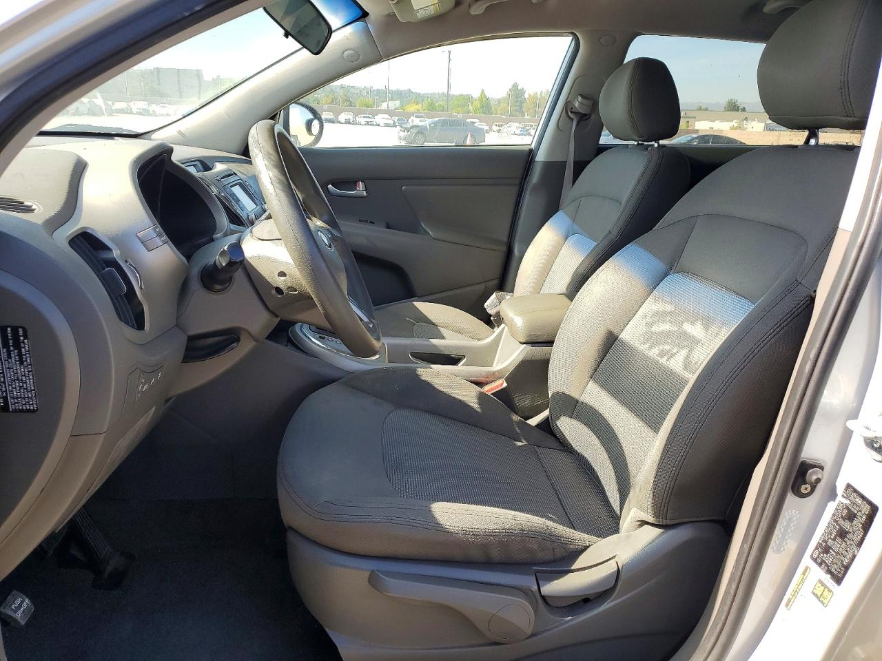 2015 Kia Sportage Lx Silver vin: KNDPB3AC0F7754227