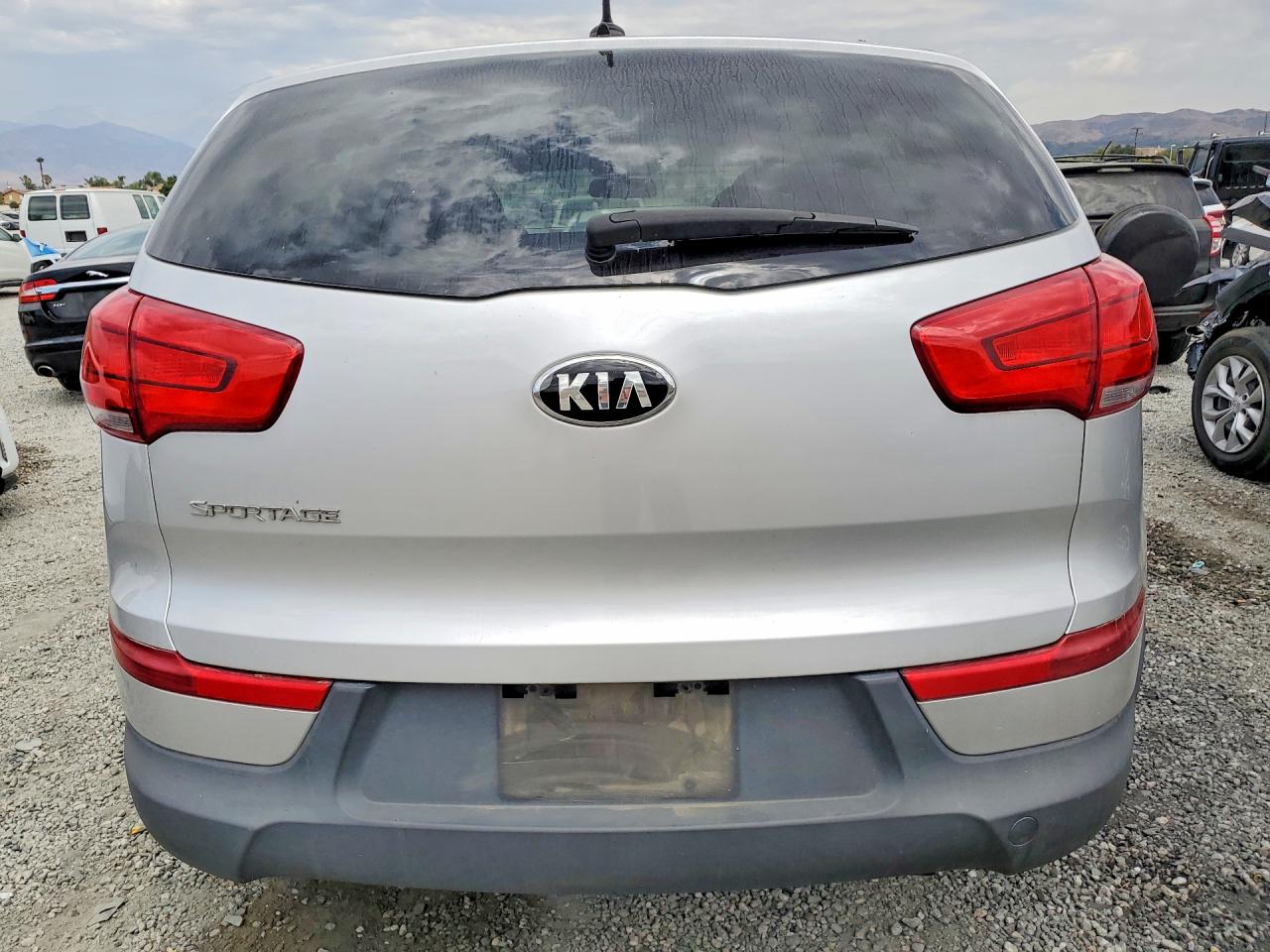 2015 Kia Sportage Lx Silver vin: KNDPB3AC0F7790712