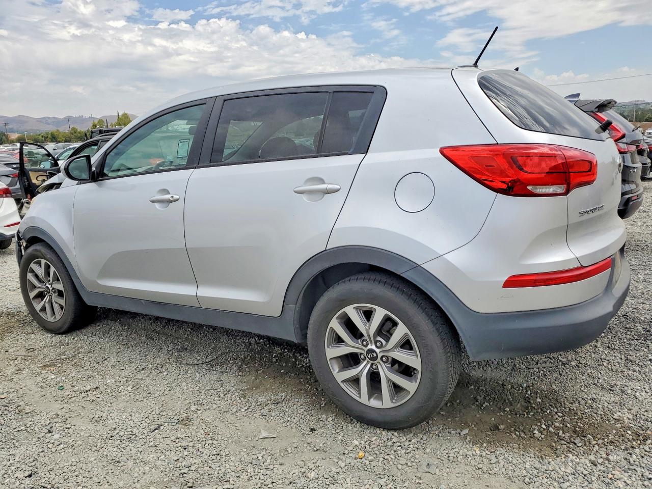 2015 Kia Sportage Lx Silver vin: KNDPB3AC0F7790712