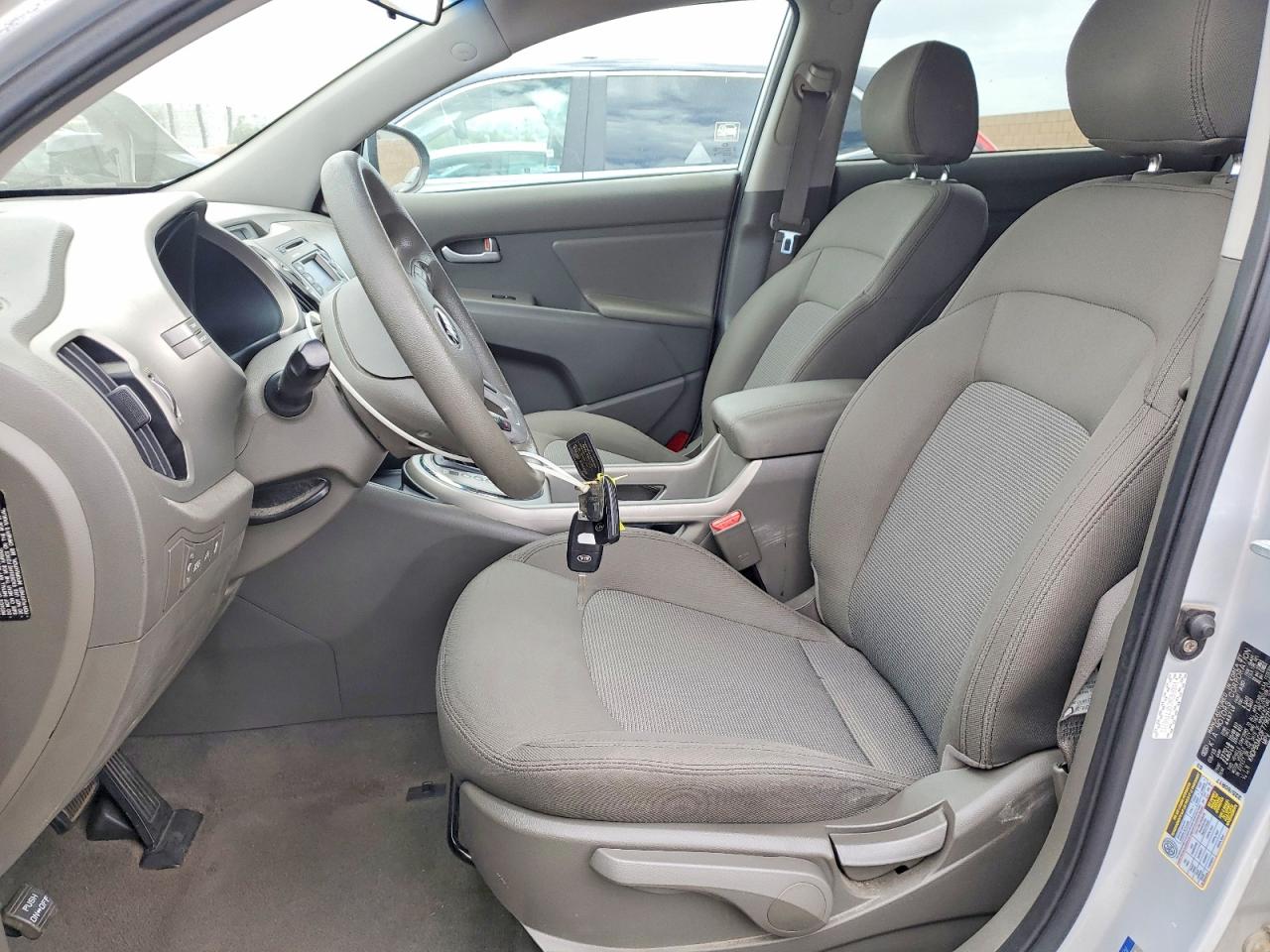 2015 Kia Sportage Lx Silver vin: KNDPB3AC0F7790712