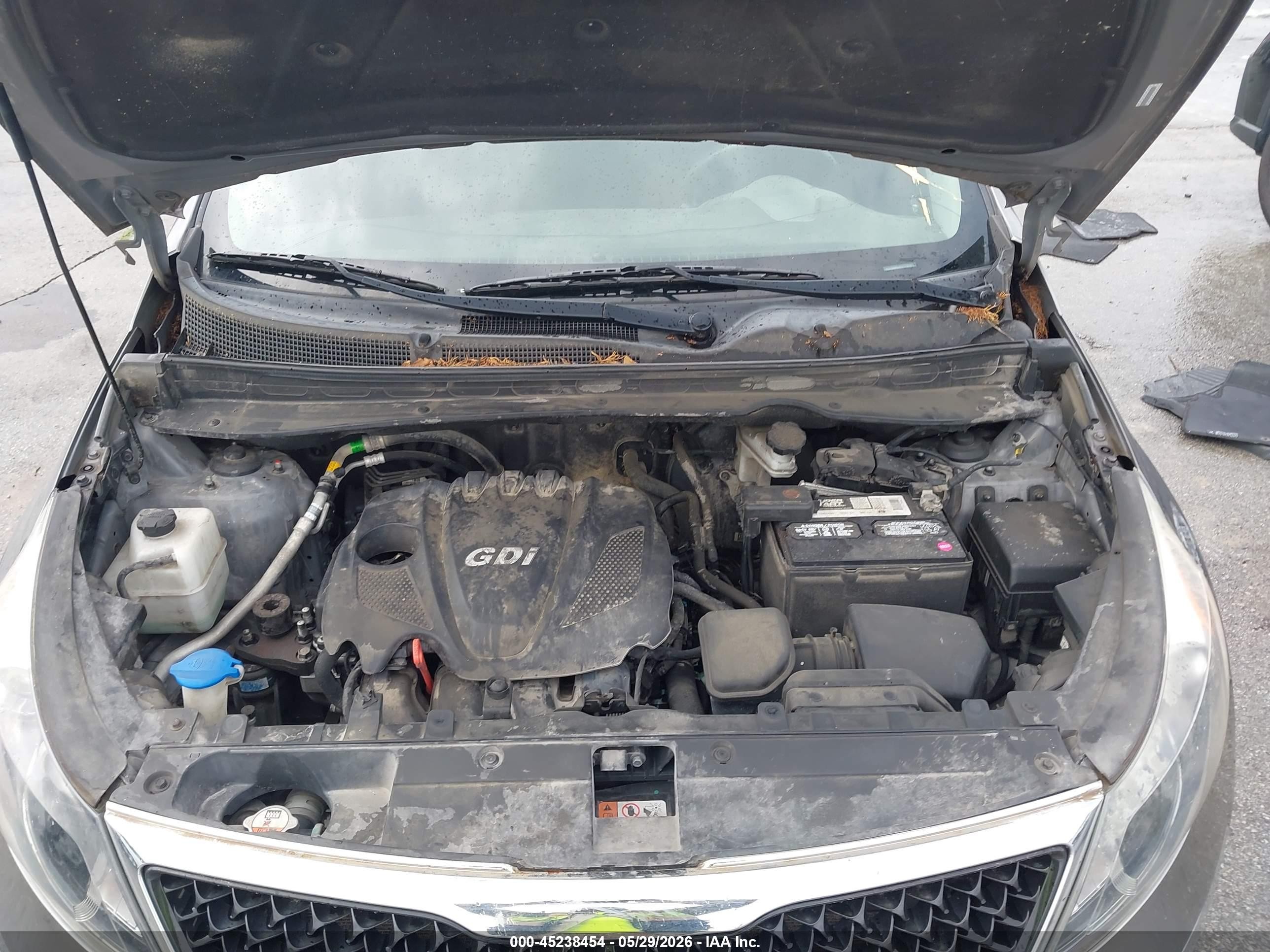 2015 Kia Sportage Lx Silver vin: KNDPB3AC1F7756181