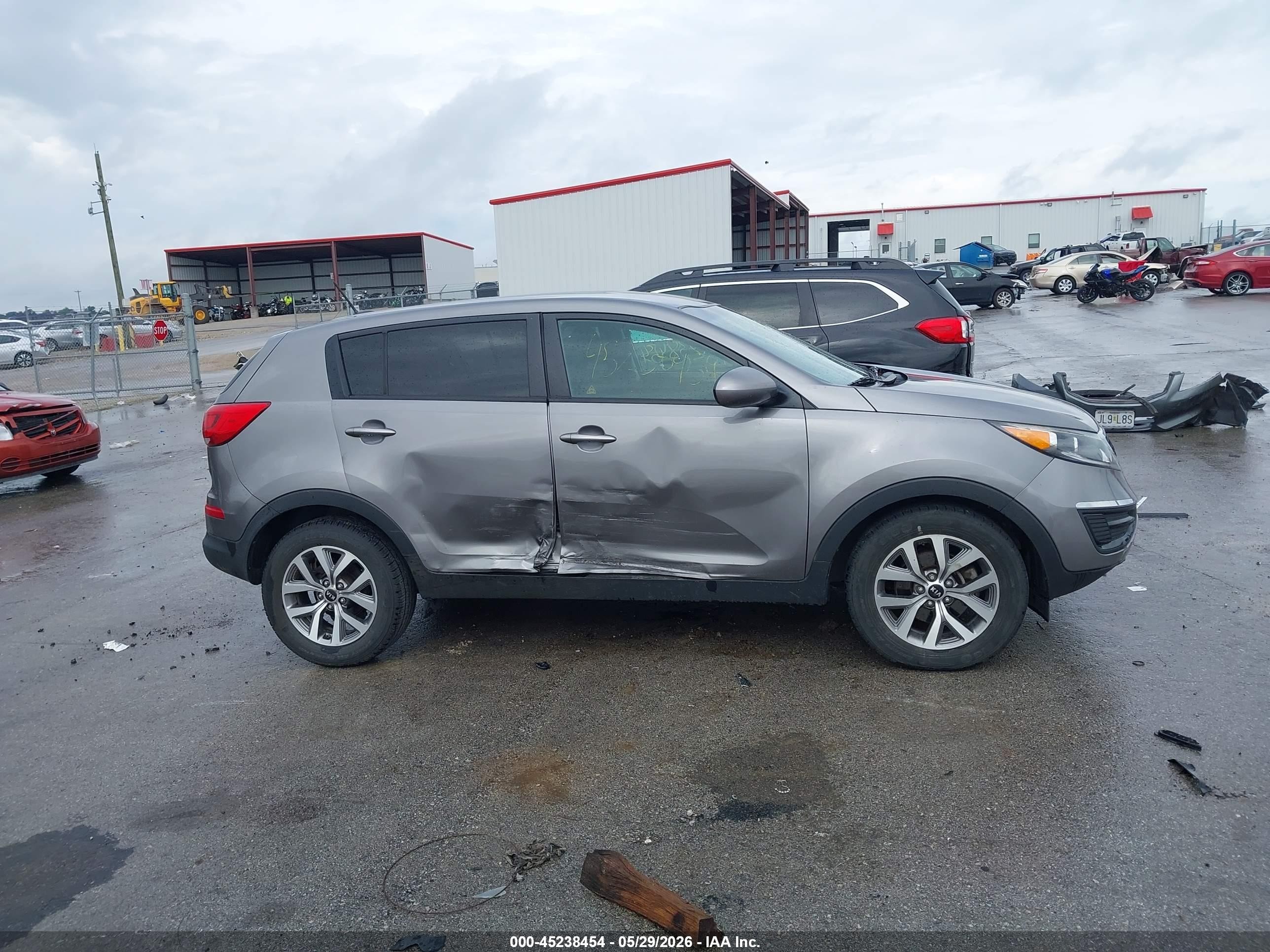 2015 Kia Sportage Lx Silver vin: KNDPB3AC1F7756181
