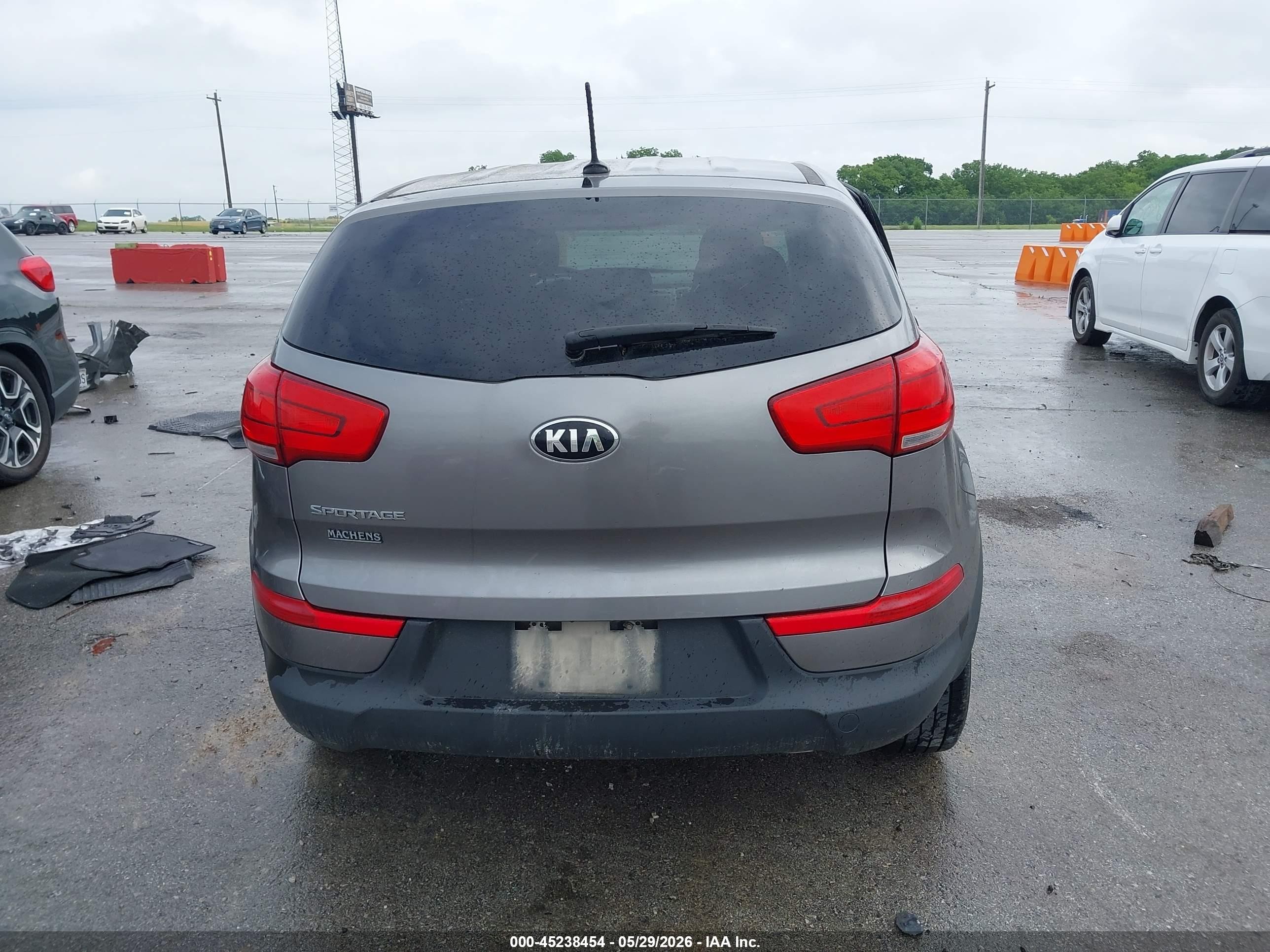 2015 Kia Sportage Lx Silver vin: KNDPB3AC1F7756181