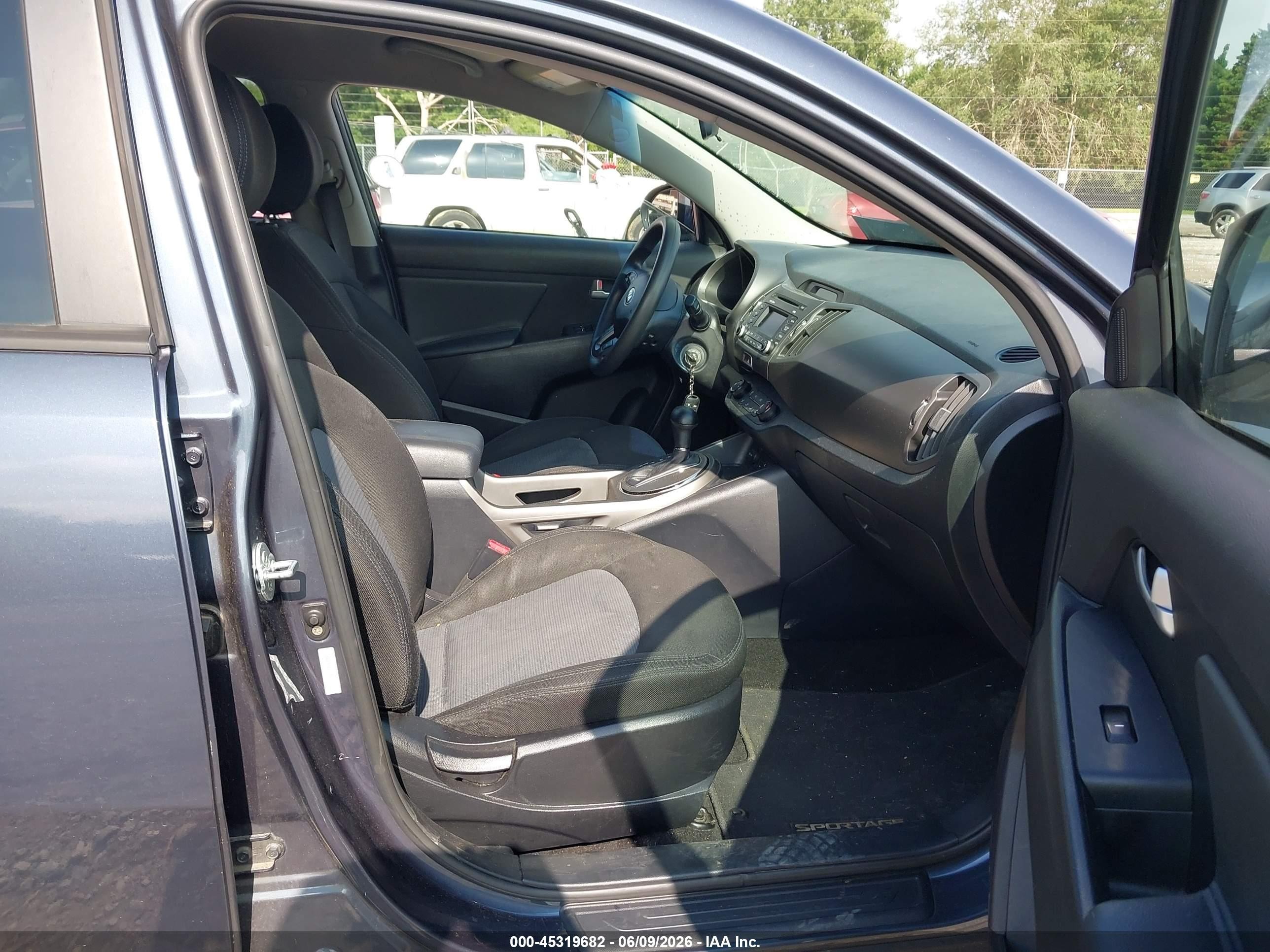 2014 Kia Sportage Lx Blue vin: KNDPB3AC2E7556571