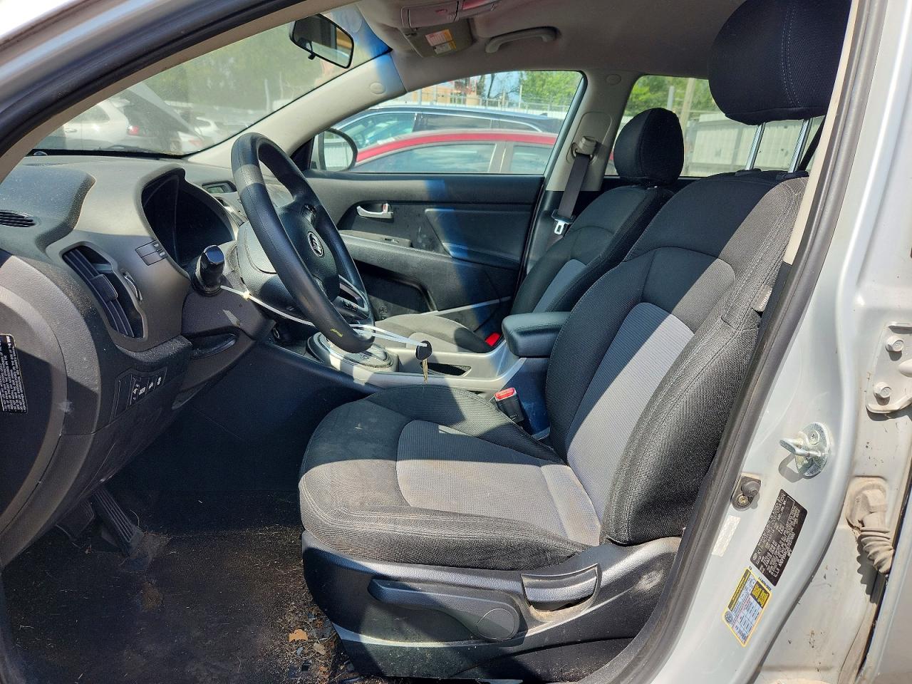 2014 Kia Sportage Lx Silver vin: KNDPB3AC2E7557090