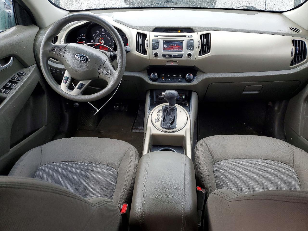 2014 Kia Sportage Lx Black vin: KNDPB3AC2E7581759