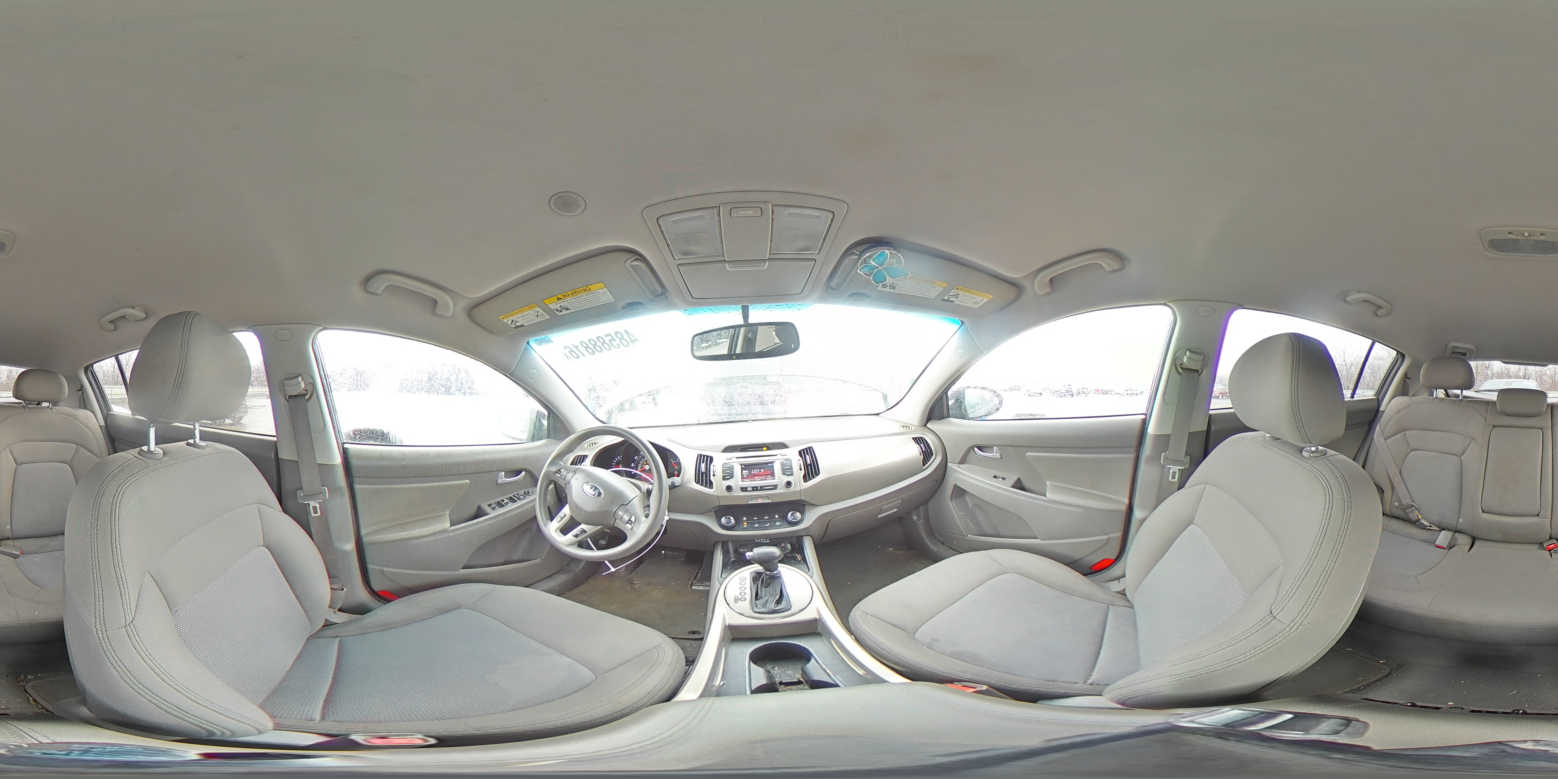 2014 Kia Sportage Lx Black vin: KNDPB3AC2E7581759