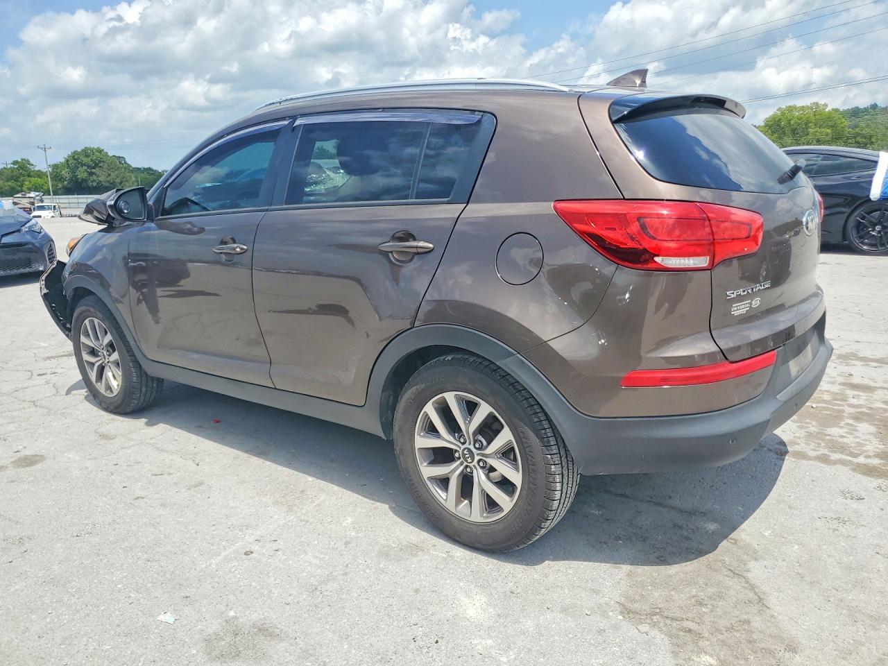 2014 Kia Sportage Lx Коричневый vin: KNDPB3AC2E7606627