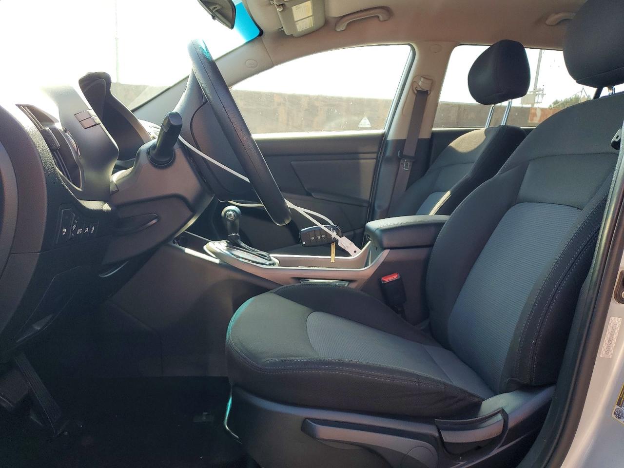 2014 Kia Sportage Lx Silver vin: KNDPB3AC2E7616929
