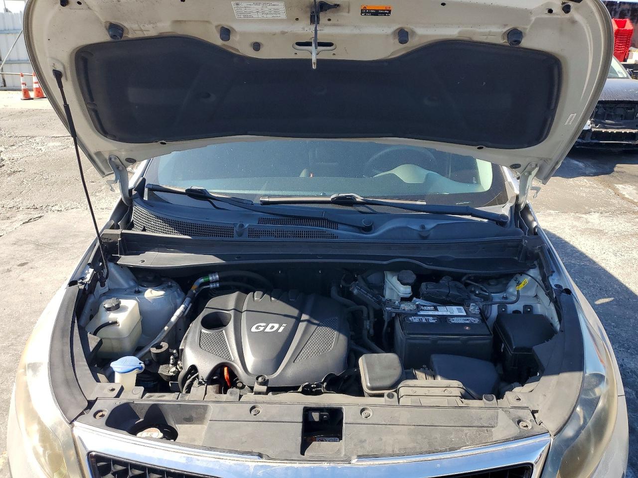 2014 Kia Sportage Lx Silver vin: KNDPB3AC2E7616929