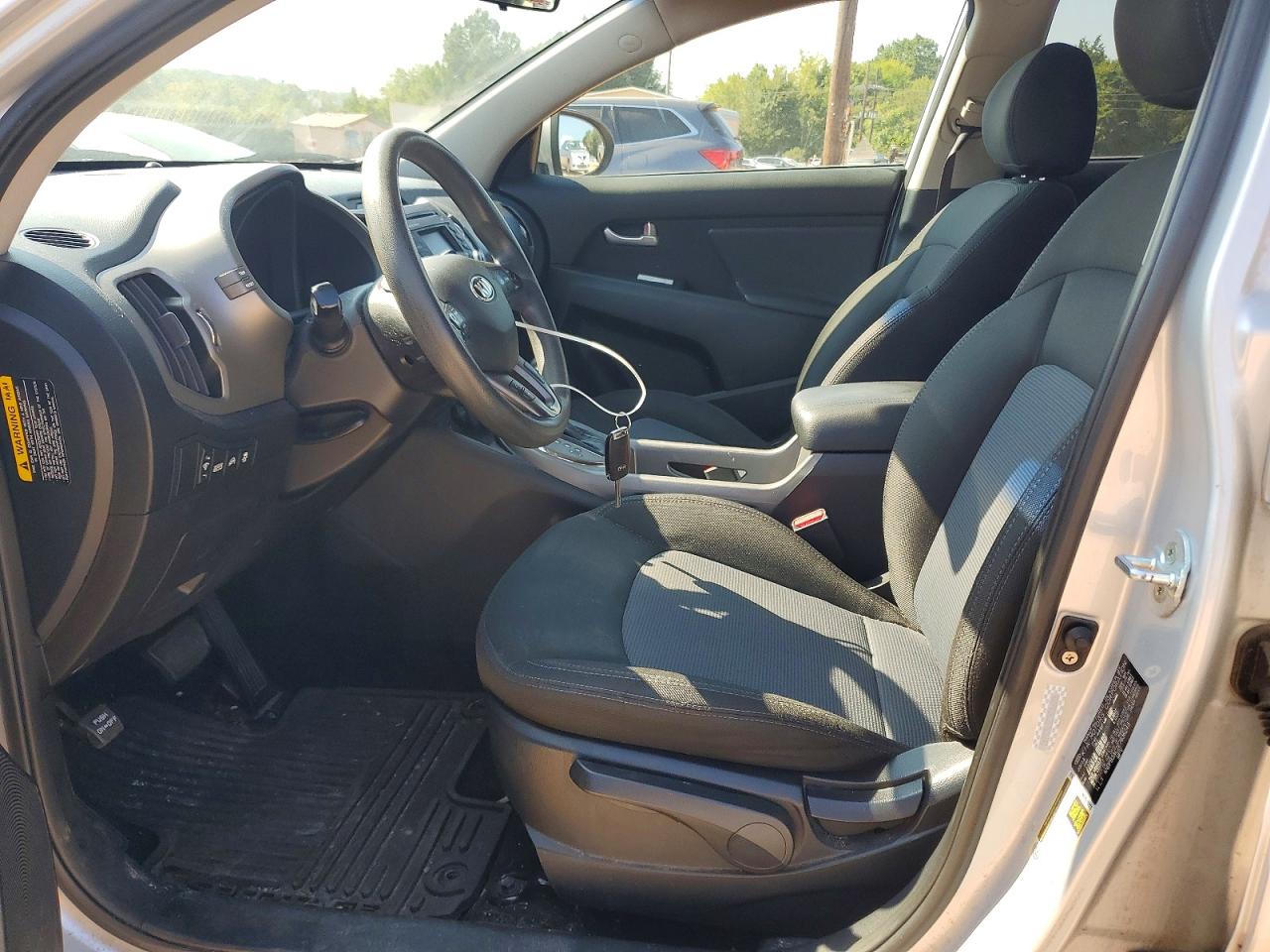 2014 Kia Sportage Lx Silver vin: KNDPB3AC2E7636243