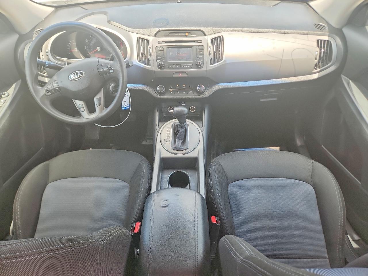 2015 Kia Sportage Lx Gray vin: KNDPB3AC2F7683743