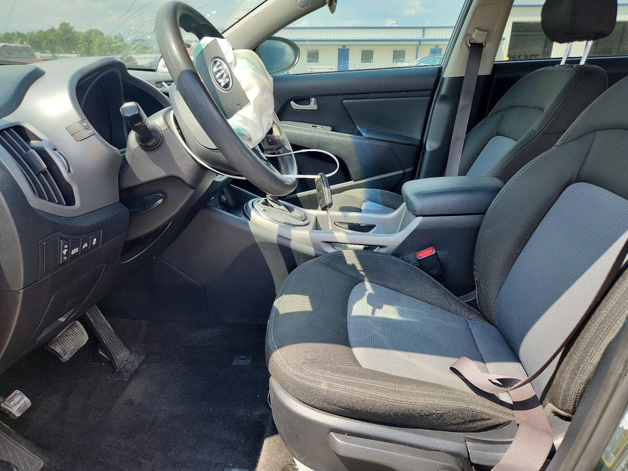 2015 Kia Sportage Lx Charcoal vin: KNDPB3AC2F7697531