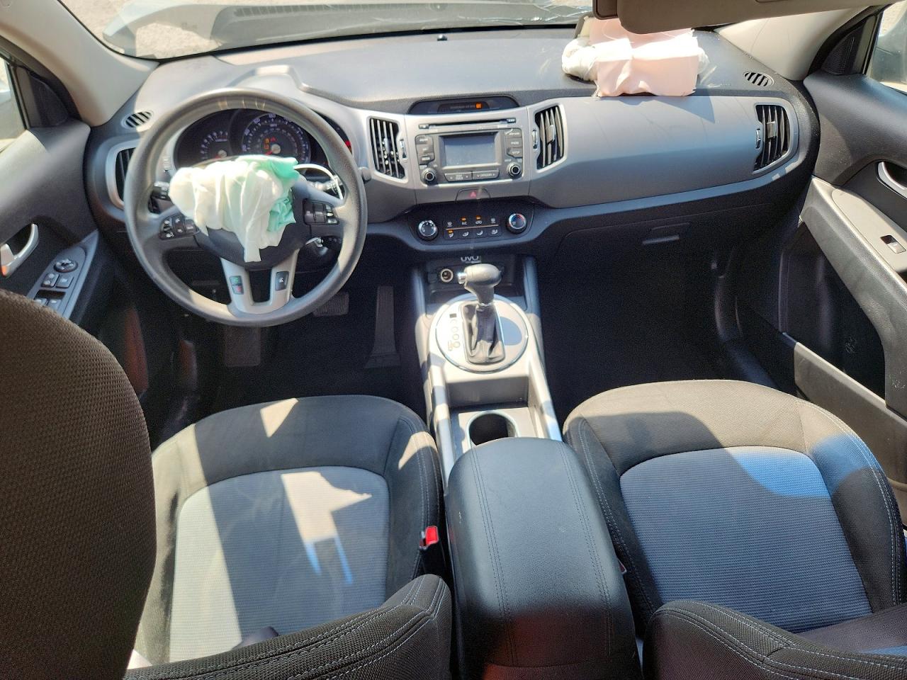 2015 Kia Sportage Lx Charcoal vin: KNDPB3AC2F7697531