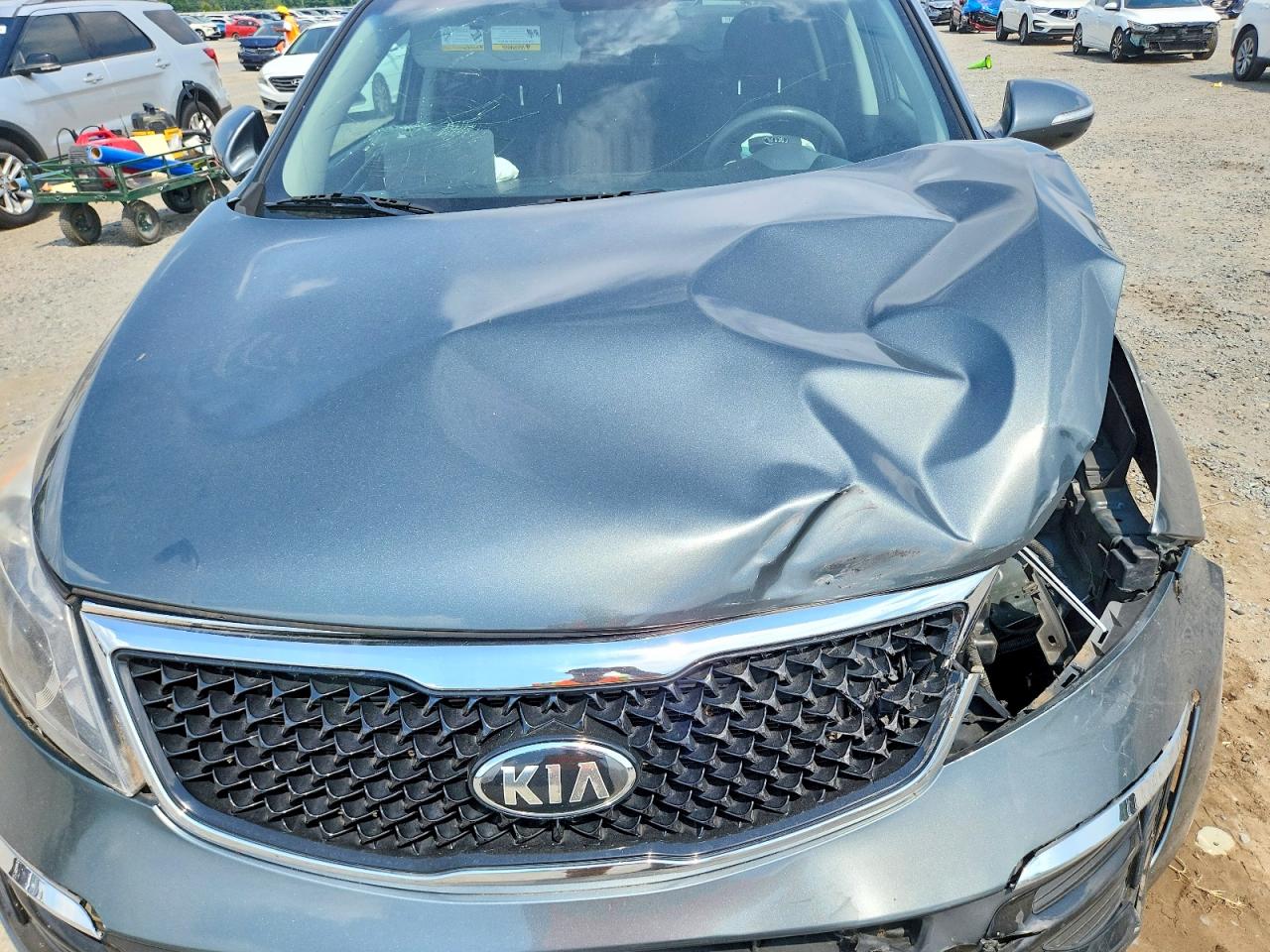 2015 Kia Sportage Lx Charcoal vin: KNDPB3AC2F7697531