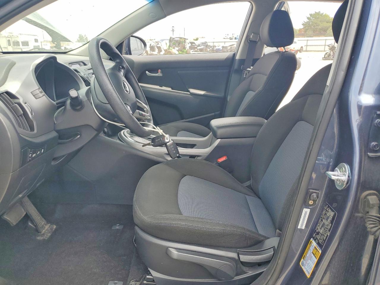 2015 Kia Sportage Lx Blue vin: KNDPB3AC2F7730088