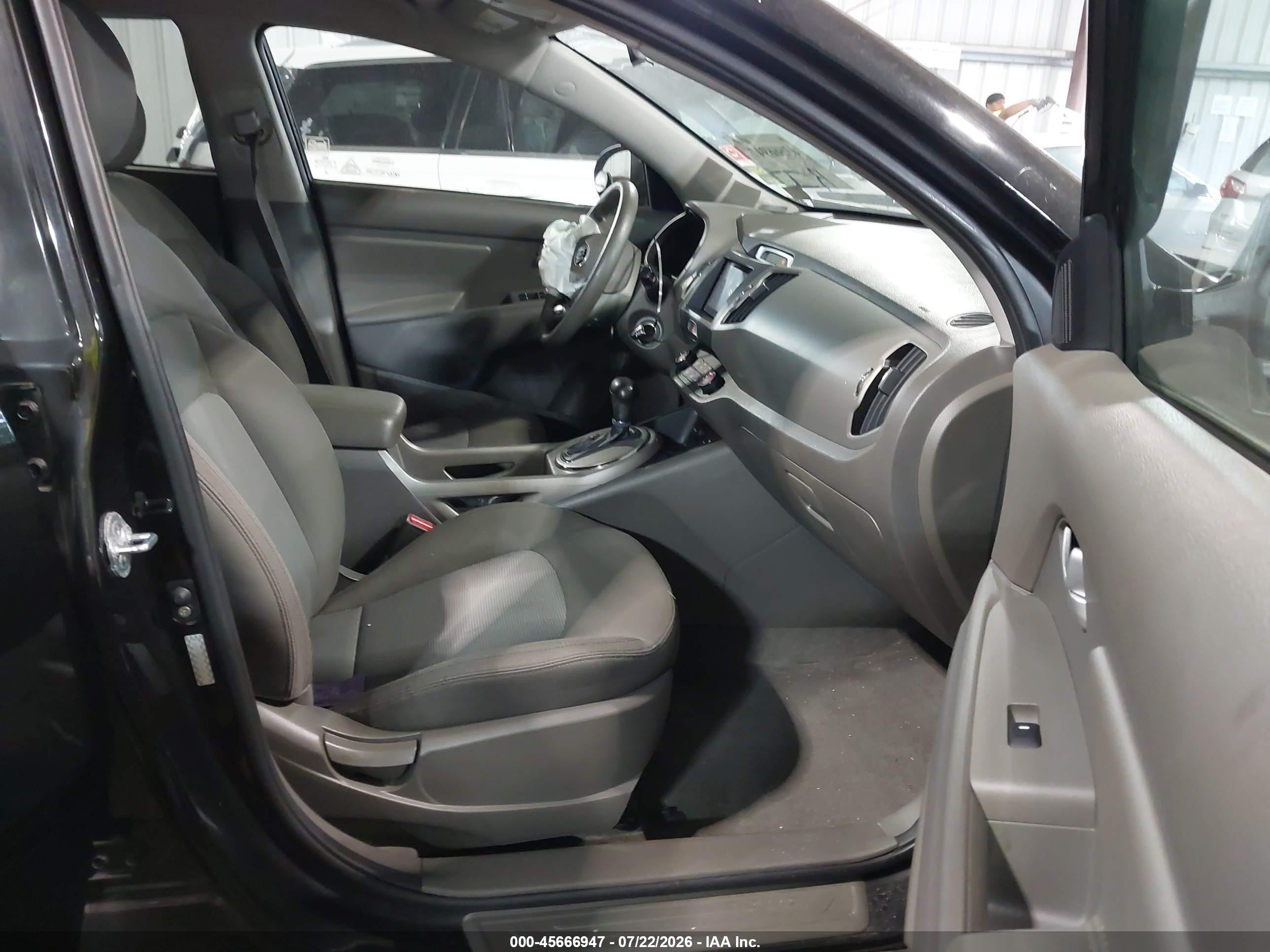 2015 Kia Sportage Lx Черный vin: KNDPB3AC2F7782126