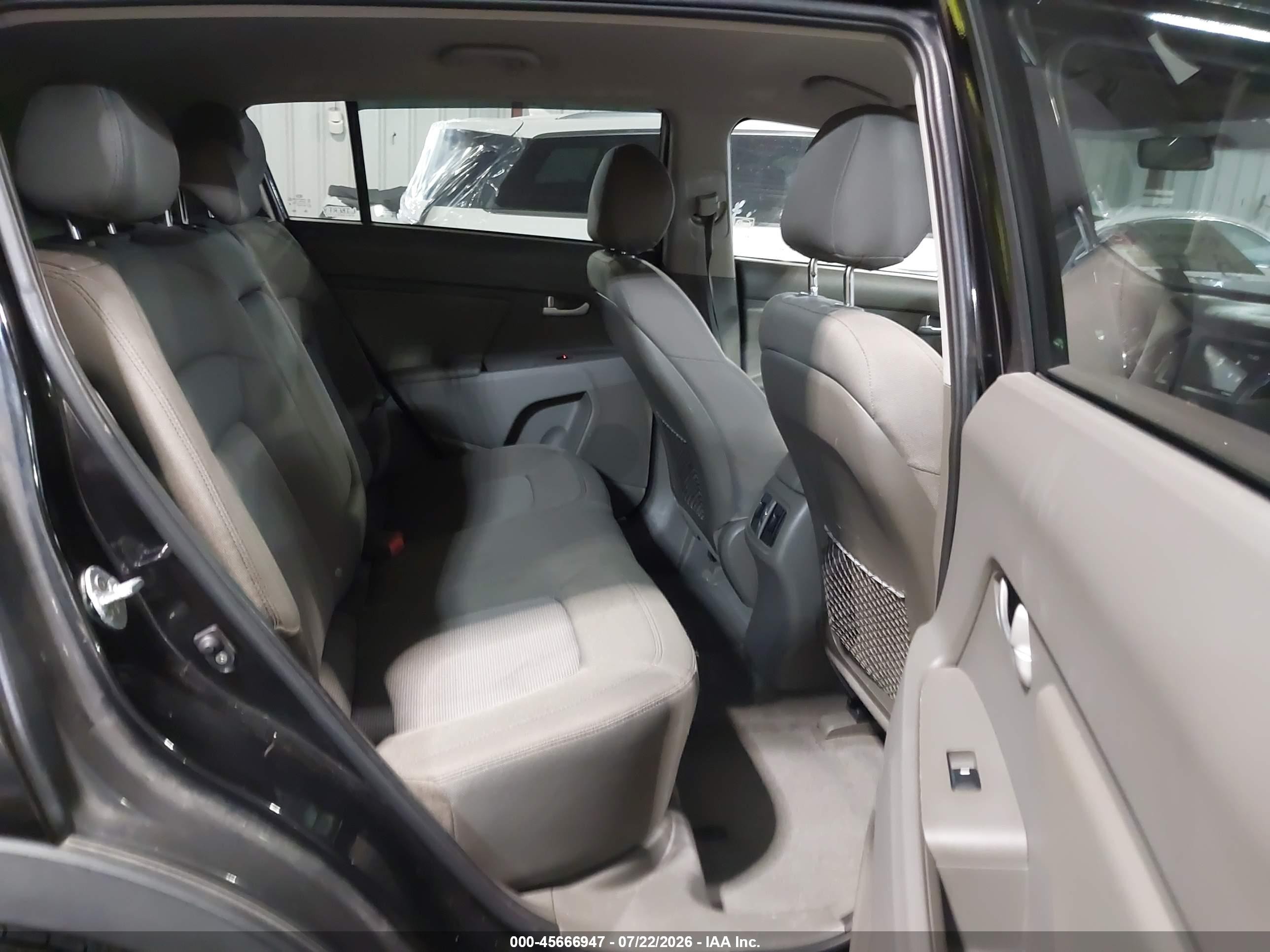 2015 Kia Sportage Lx Черный vin: KNDPB3AC2F7782126