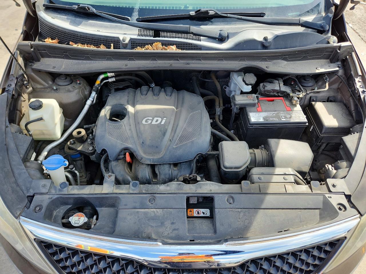 2014 Kia Sportage Lx Brown vin: KNDPB3AC3E7550407