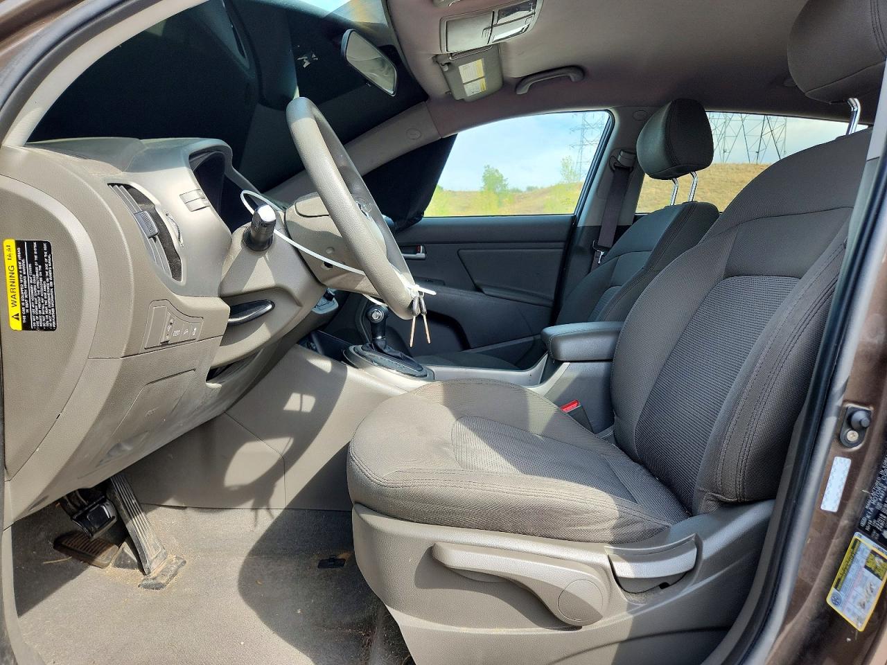 2014 Kia Sportage Lx Brown vin: KNDPB3AC3E7550407