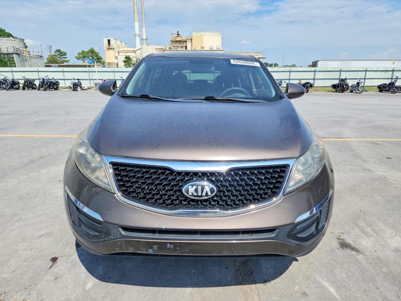 2015 Kia Sportage Lx Brown vin: KNDPB3AC3F7671293