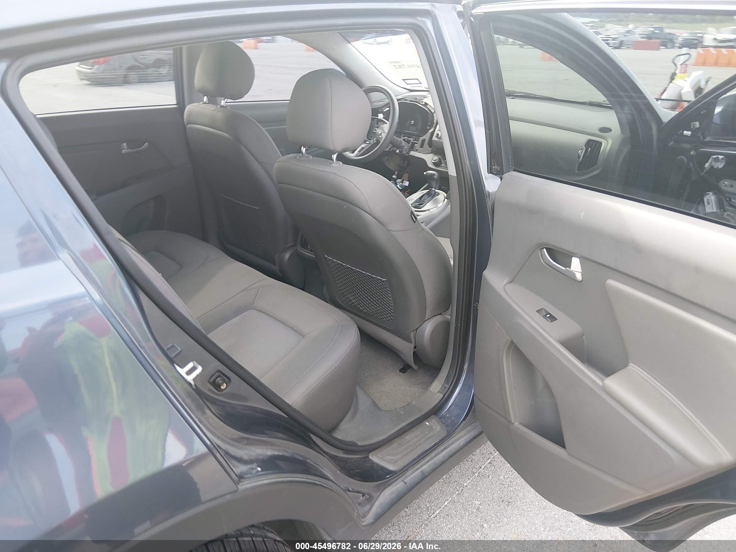 2015 Kia Sportage Lx Blue vin: KNDPB3AC3F7693455
